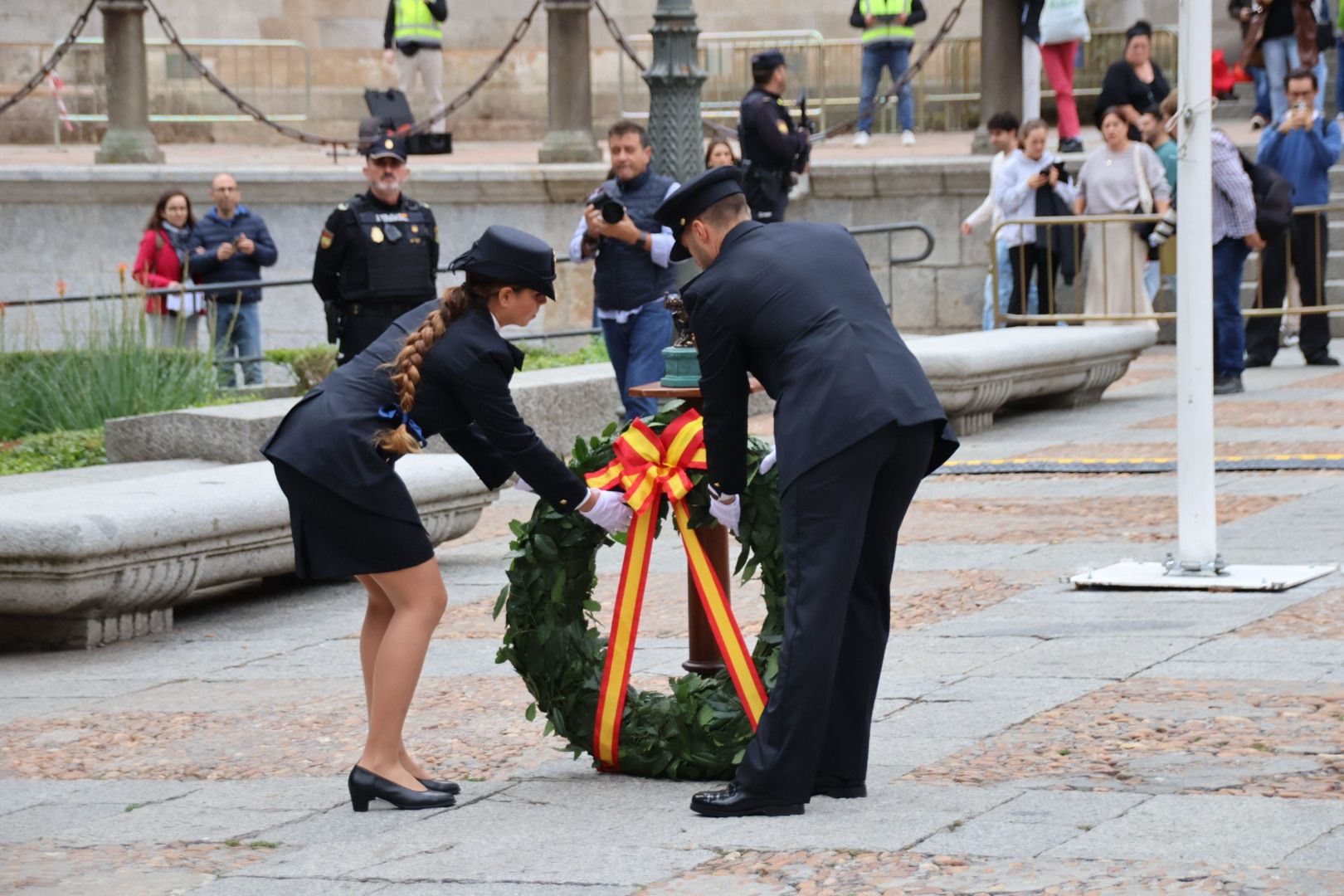 Celebración Día Policía Nacional en Salamanca