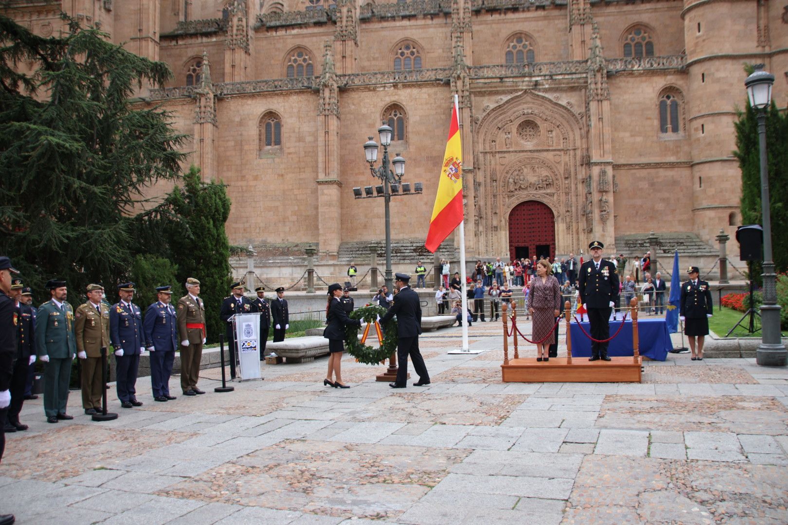 Celebración Día Policía Nacional en Salamanca