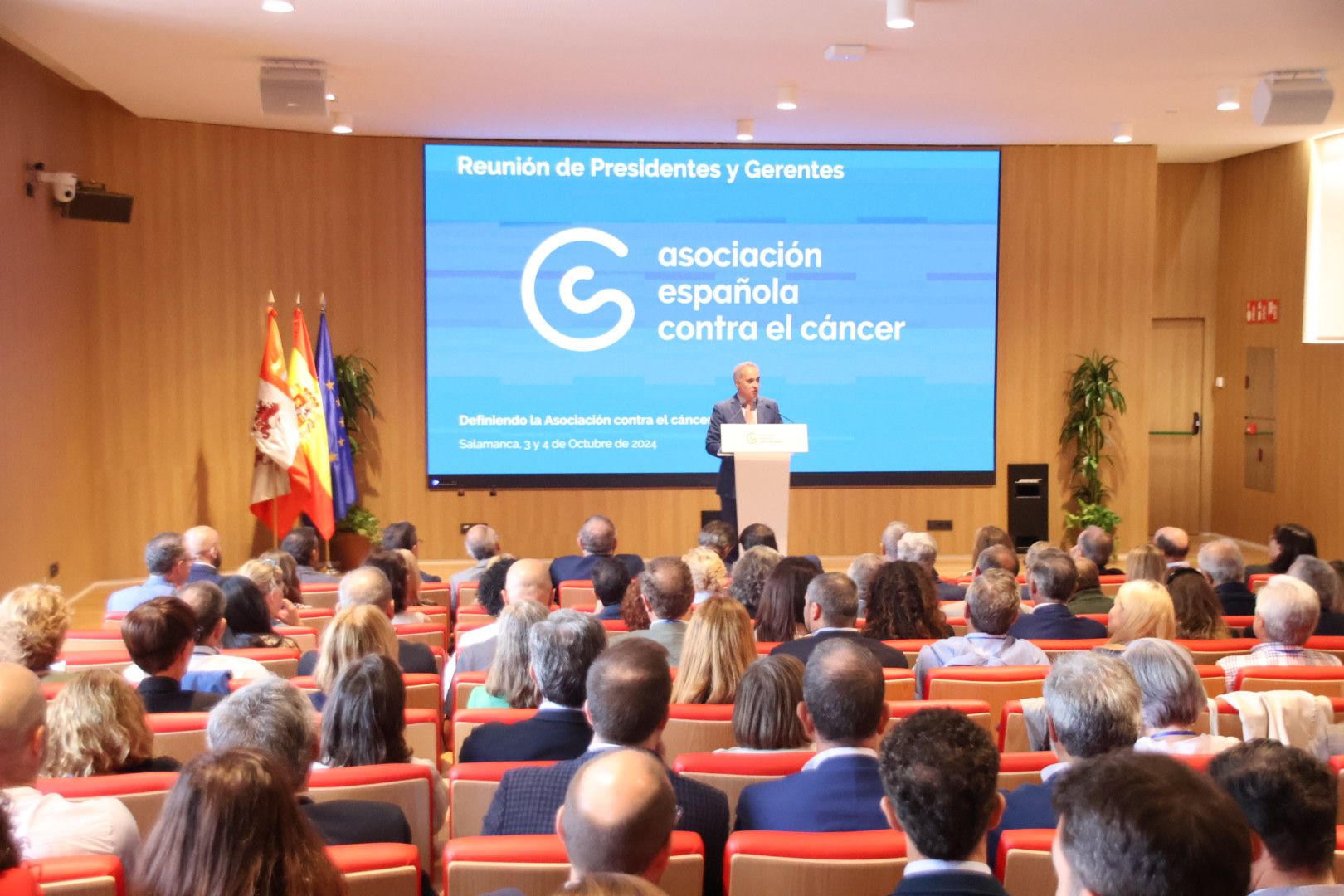 Encuentro nacional de presidentes y gerentes provinciales de la Asociación Española contra el Cáncer