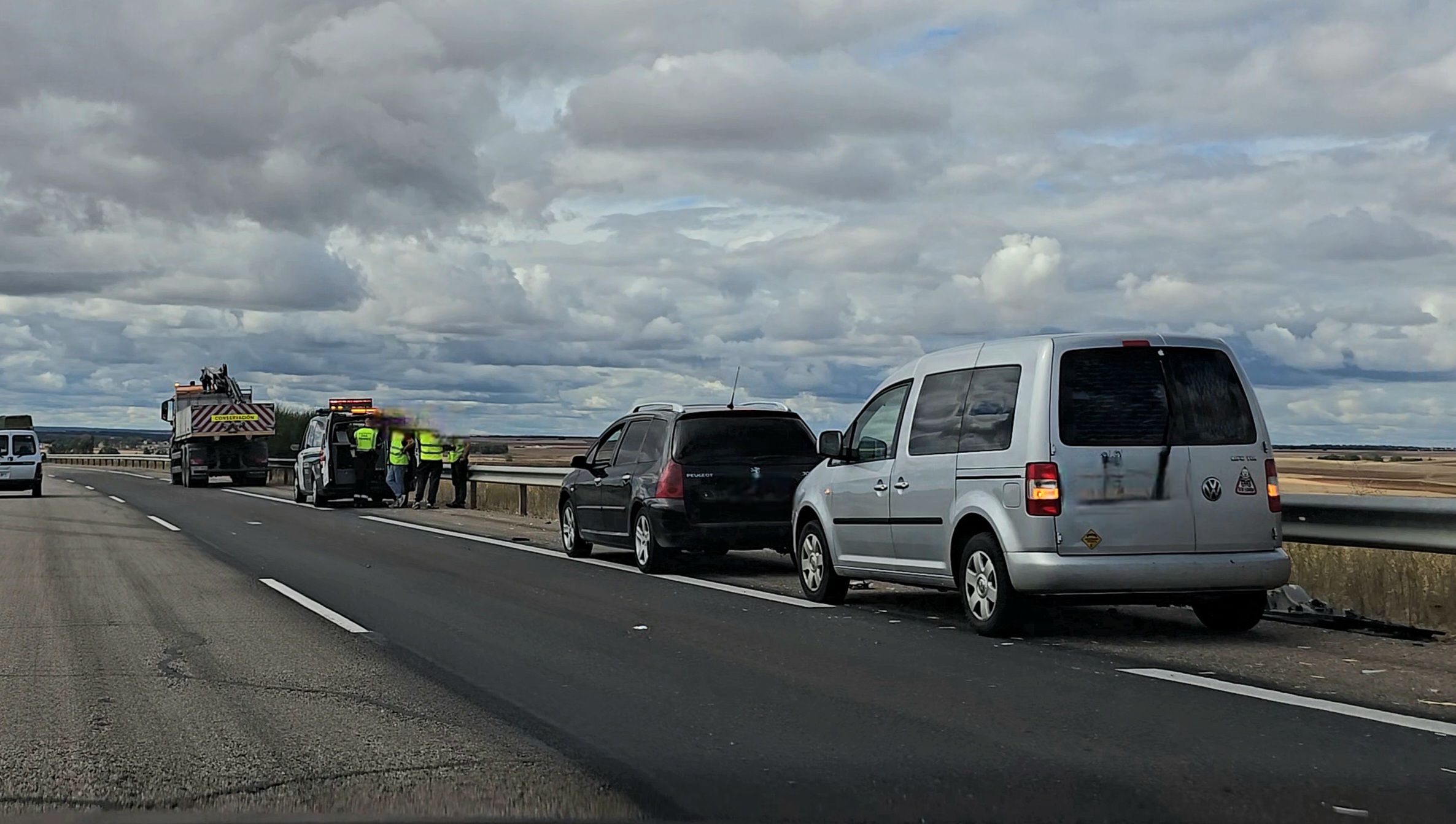 Accidente en la A62 km 248