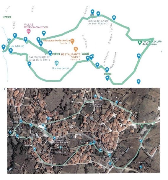 Ruta senderista urbana “Senda del Agua: embaírse en Escurial” 