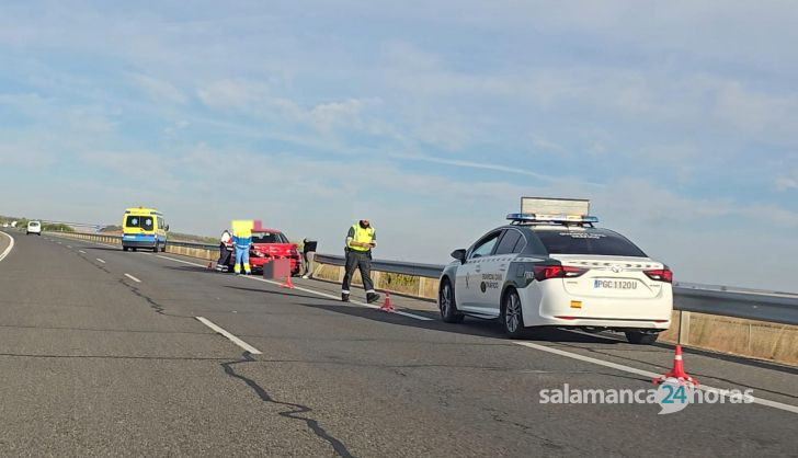 Accidente en Castellanos de Villiquera 