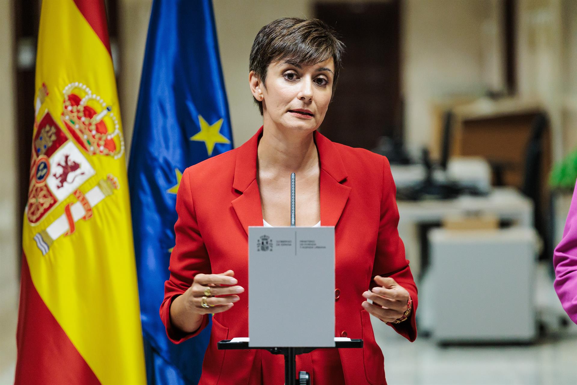 La ministra de Vivienda y Agenda Urbana, Isabel Rodríguez. Foto Carlos Luján | Europa Press