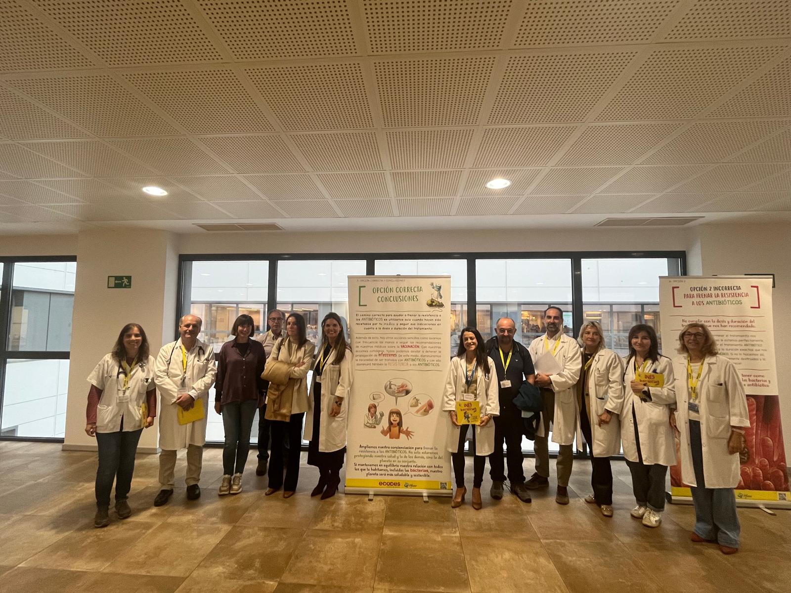 Proyecto Inés y las bacterias en el Hospital de Salamanca