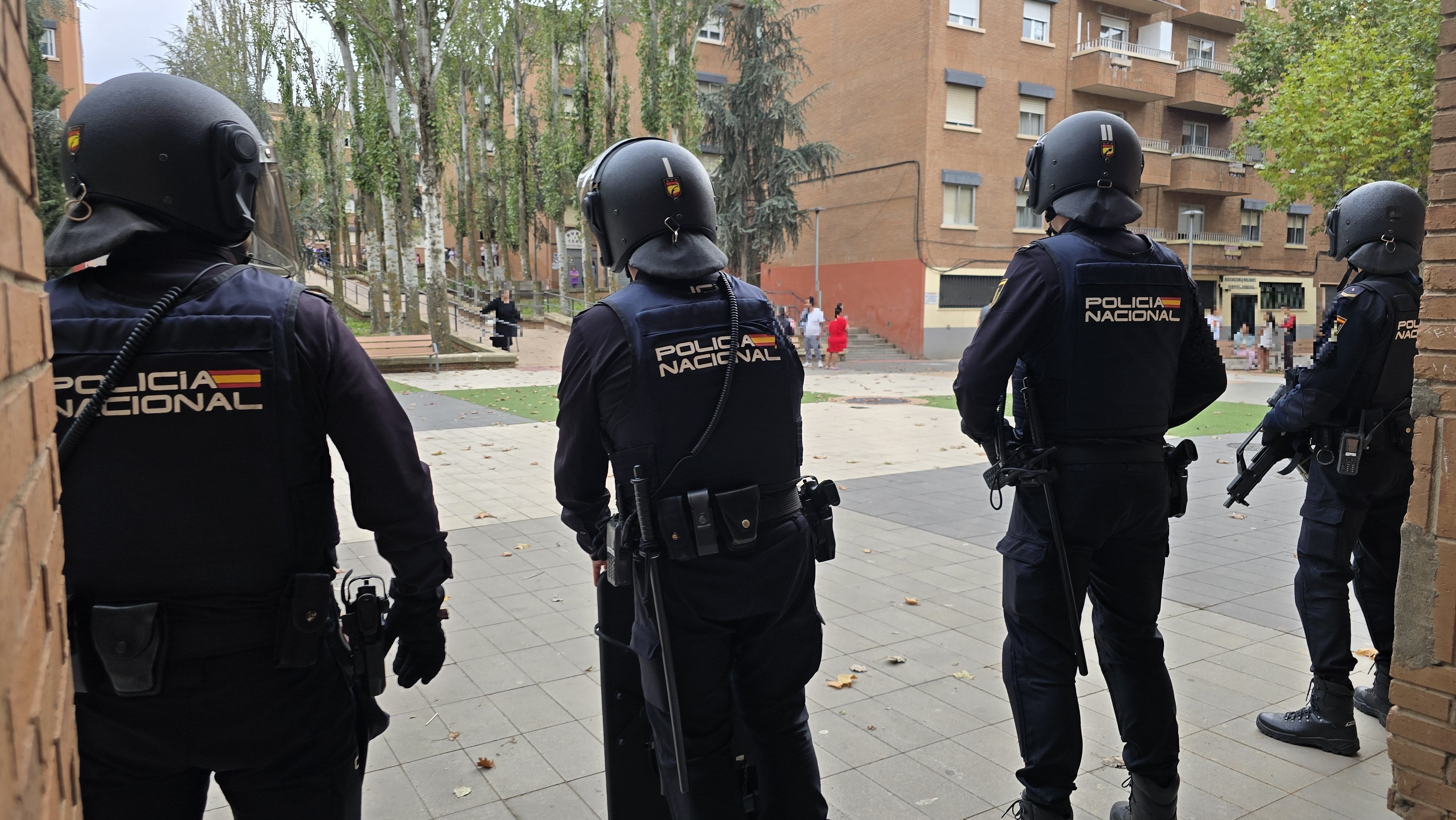  Pelea con armas blancas en el barrio de Buenos Aires, plaza de Extremadura