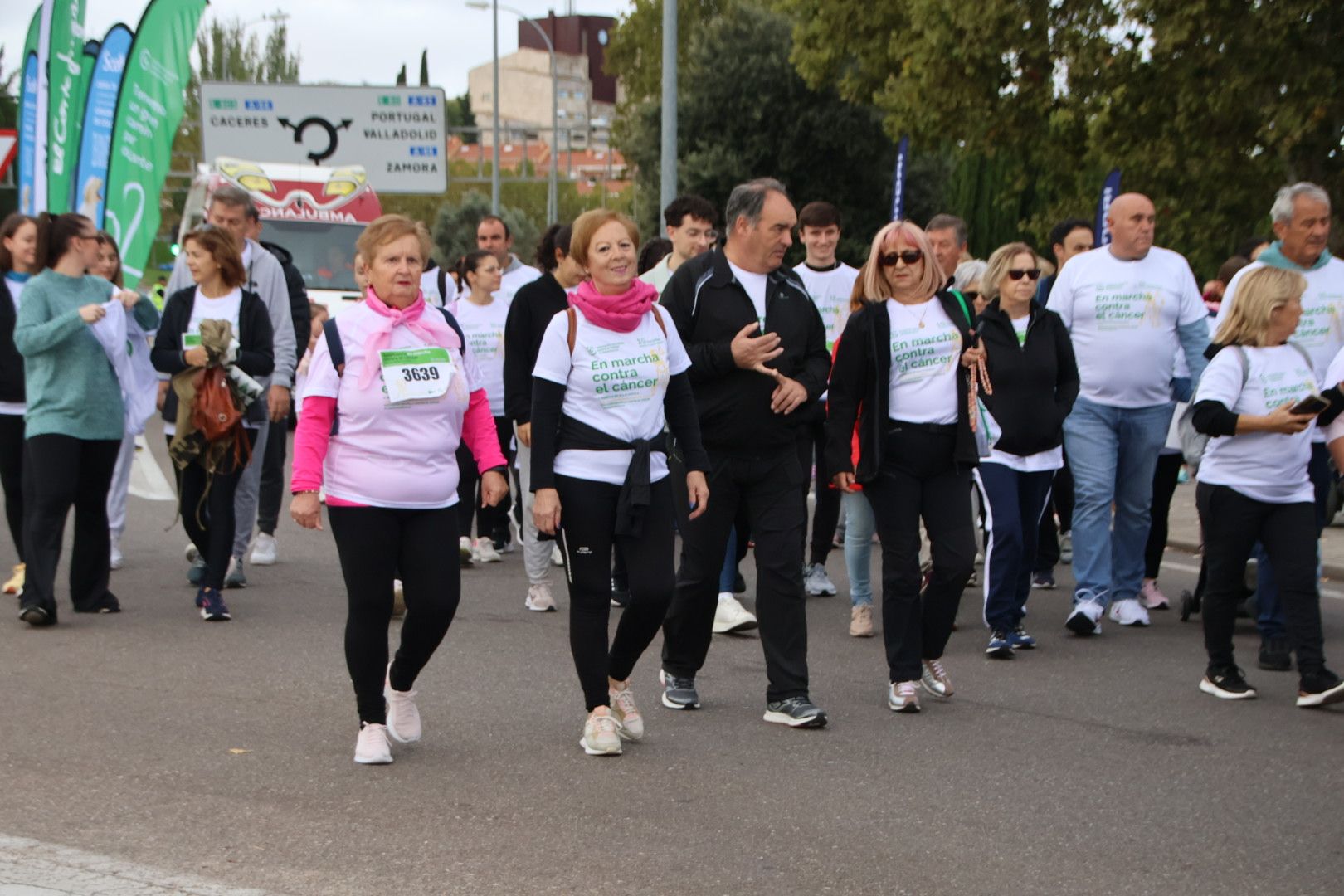 X Marcha contra el Cáncer en Salamanca, domingo, 20 de octubre de 2024. Fotos Andrea M.