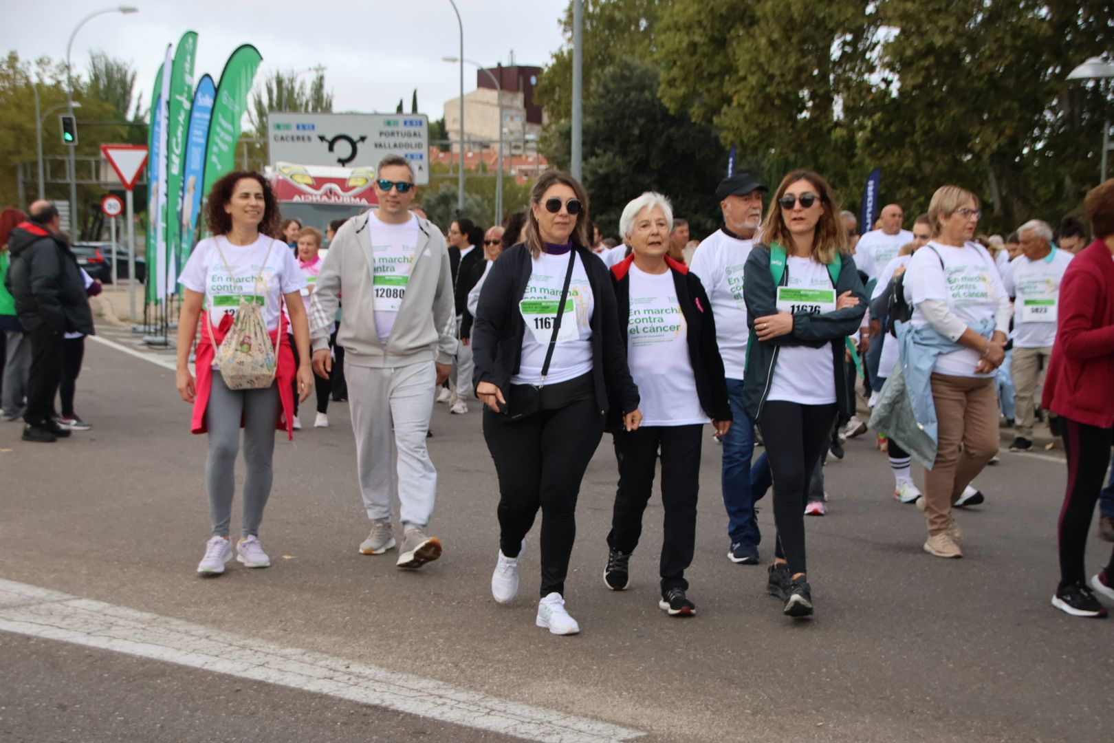 X Marcha contra el Cáncer en Salamanca, domingo, 20 de octubre de 2024. Fotos Andrea M.