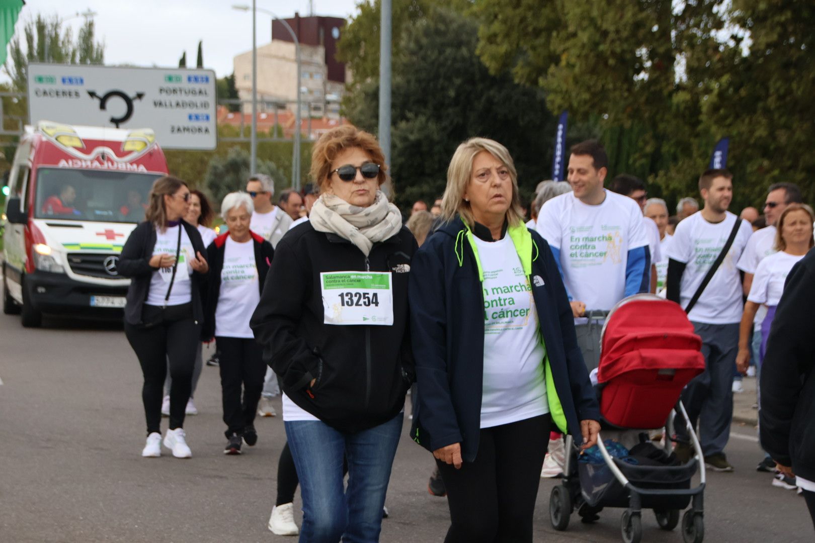 X Marcha contra el Cáncer en Salamanca, domingo, 20 de octubre de 2024. Fotos Andrea M.