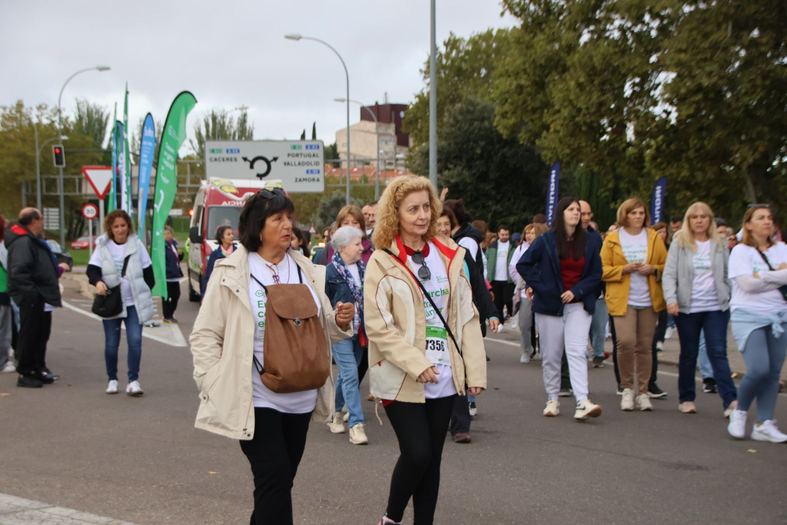 X Marcha contra el Cáncer en Salamanca, domingo, 20 de octubre de 2024. Fotos Andrea M.