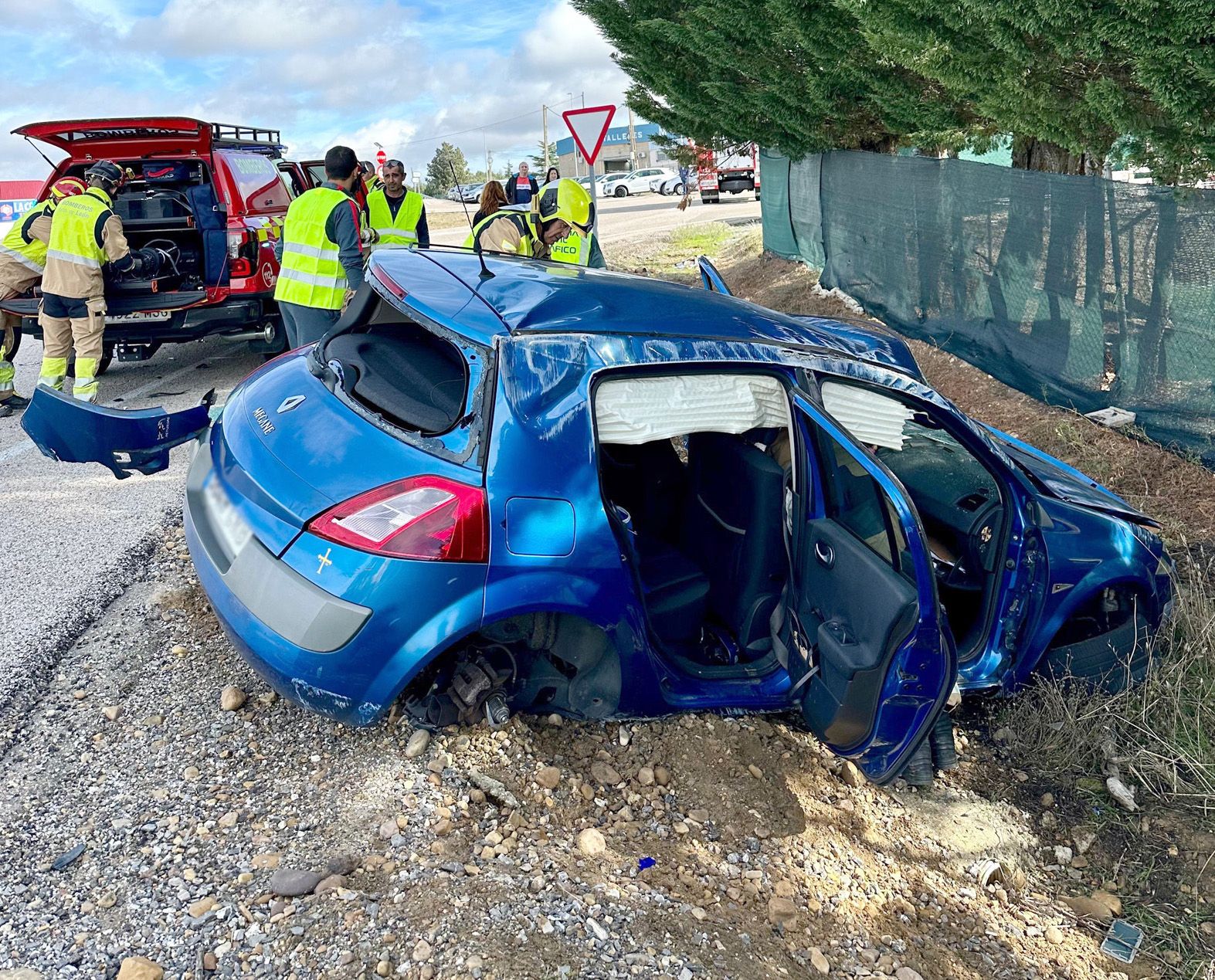 Accidente en Carbajal de la Legua (León) - ICAL