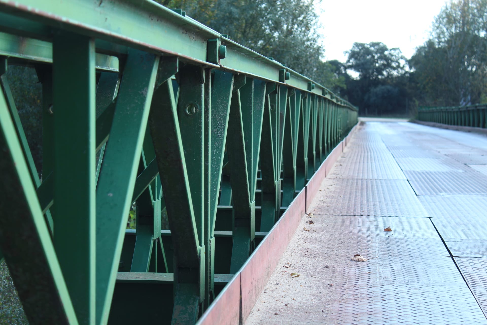  Puente Bailey sobre el río Tormes en Almenara (1)