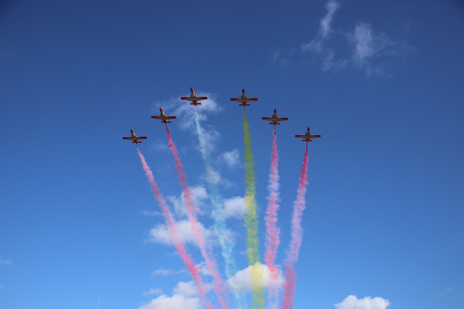 Celebración del día de los veteranos en el cuartel militar