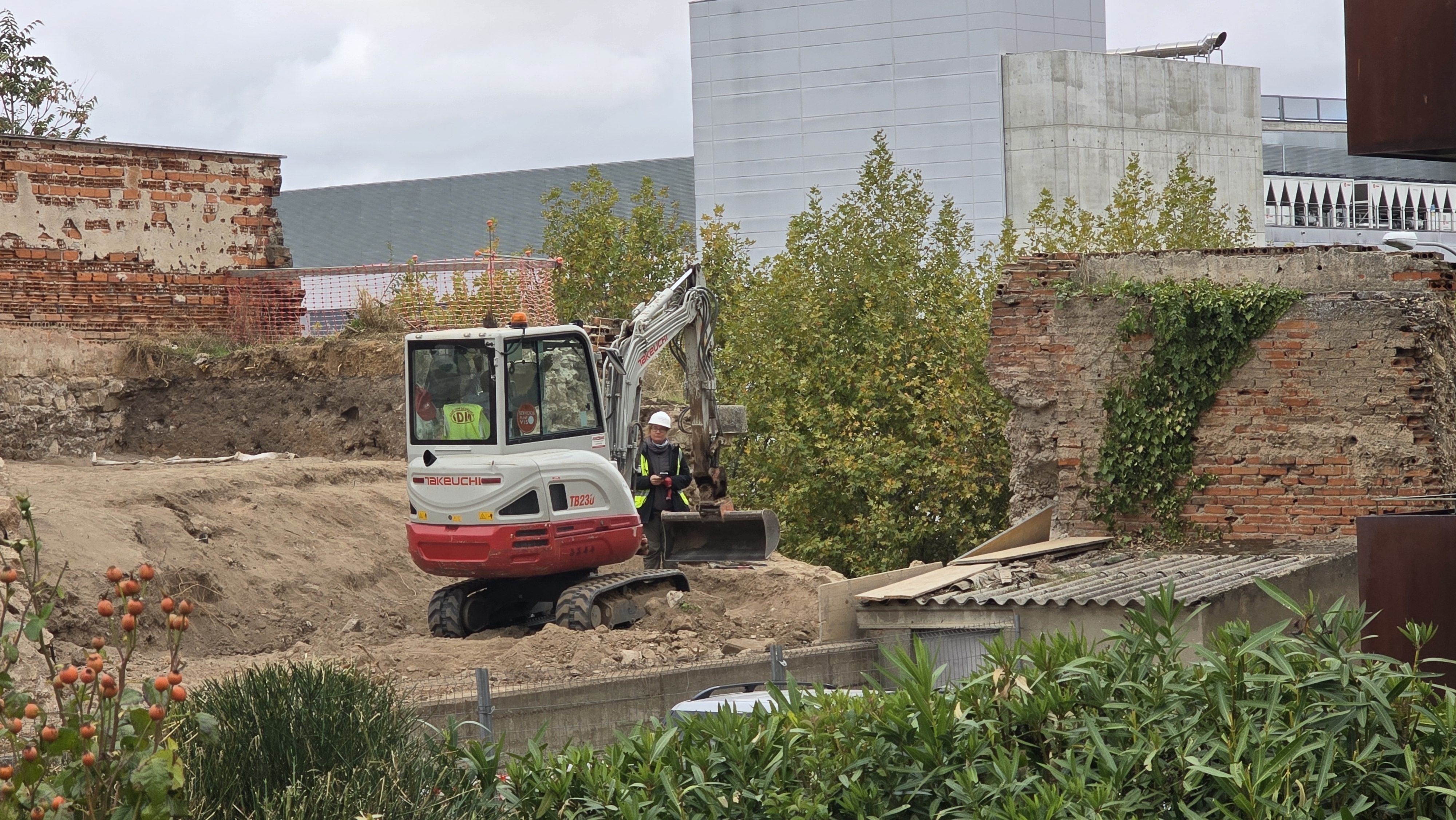 Obras portera de San Vicente