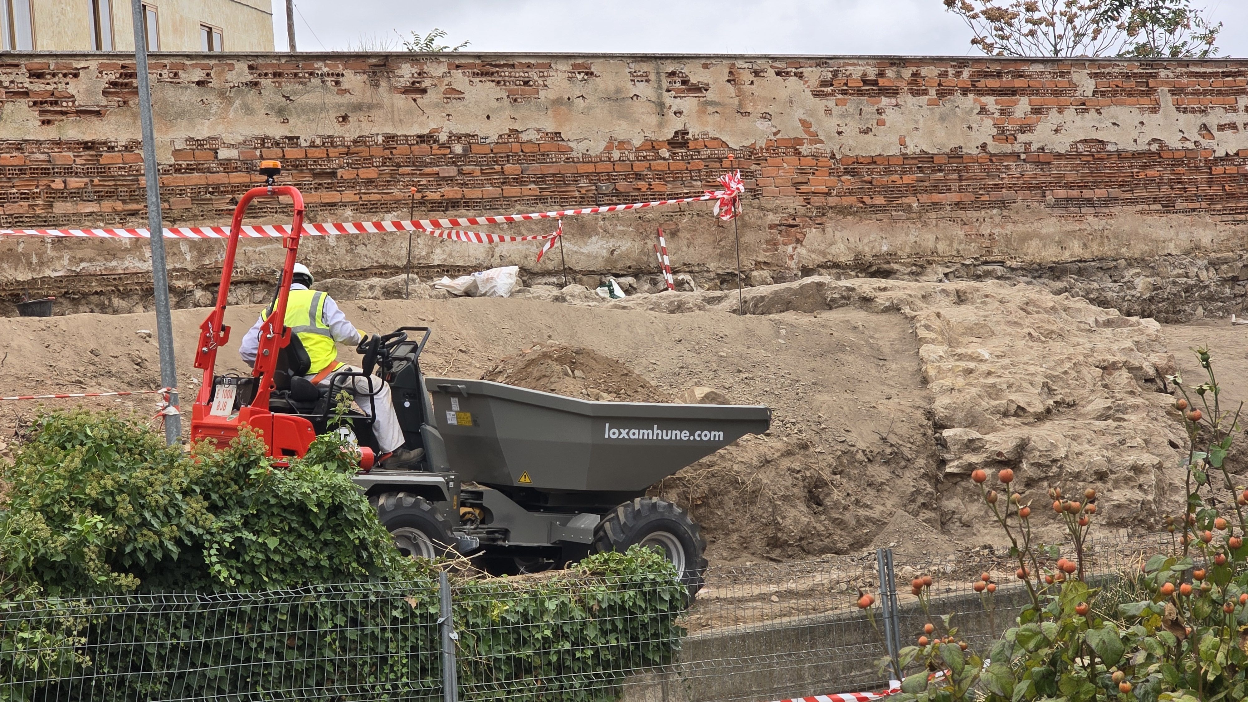 Obras portera de San Vicente