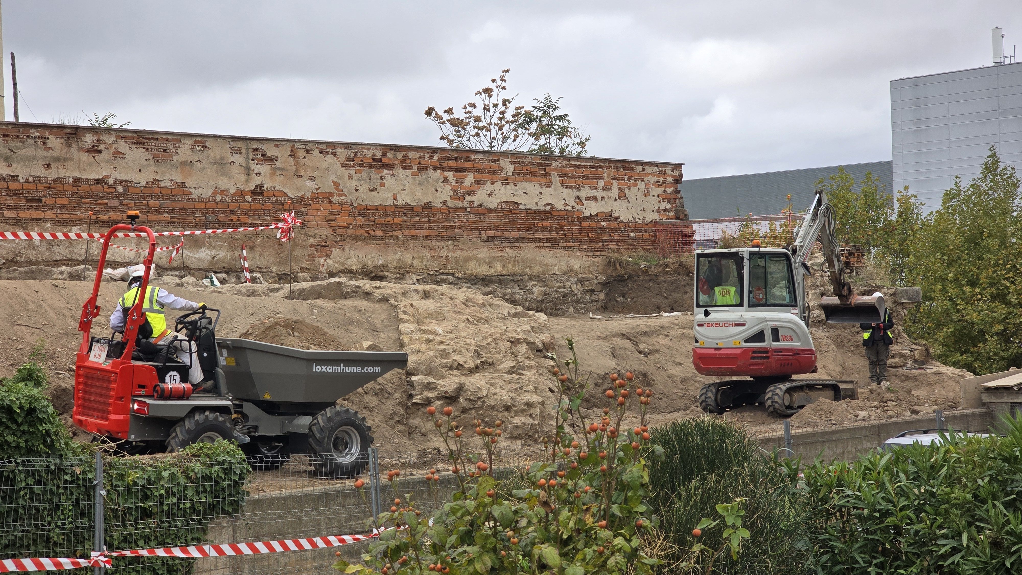 Obras en el Portillo de San Vicente