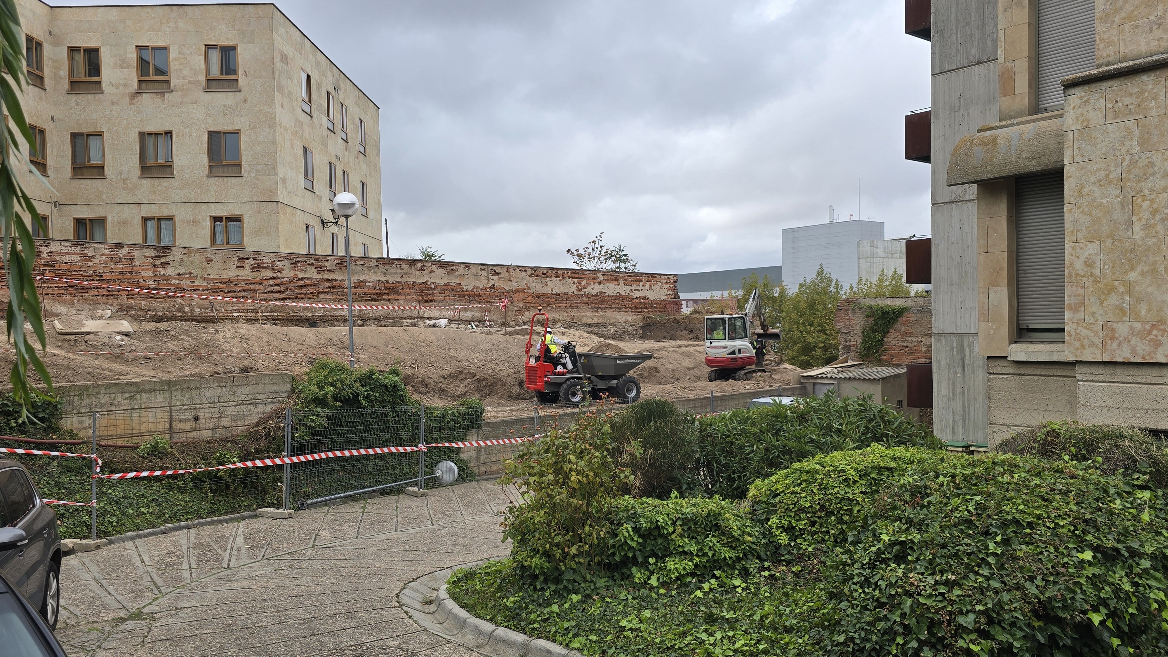 Obras portera de San Vicente