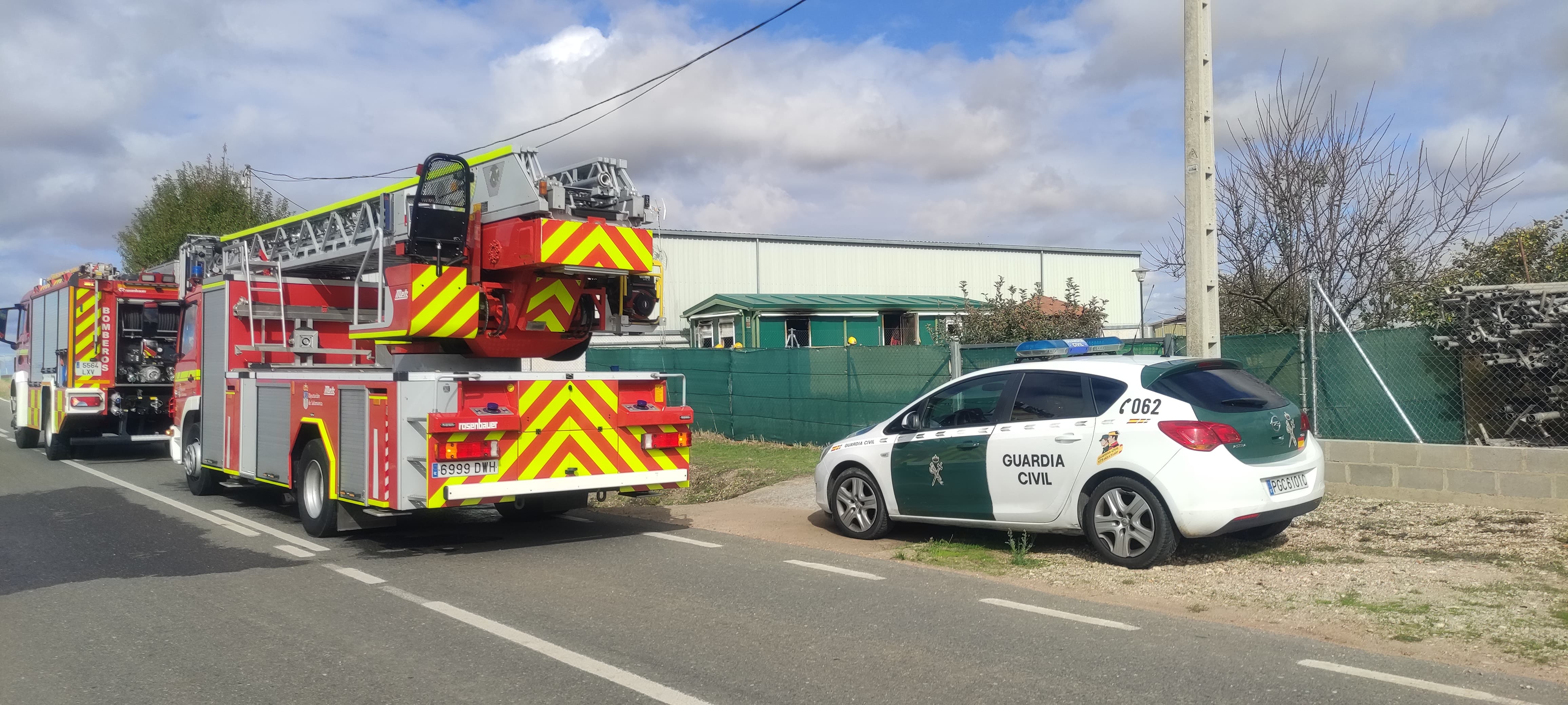 Incendio vivienda en Arcediano 