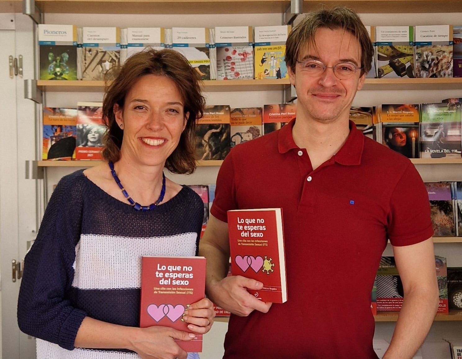 Raquel Carnero y Luis Marcos Nogales, autores de 'Lo que no te esperas del sexo'