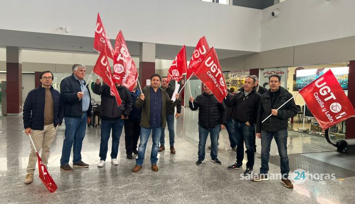  Huelga de autobuses en Salamanca, 28 de octubre. Fotos S24H