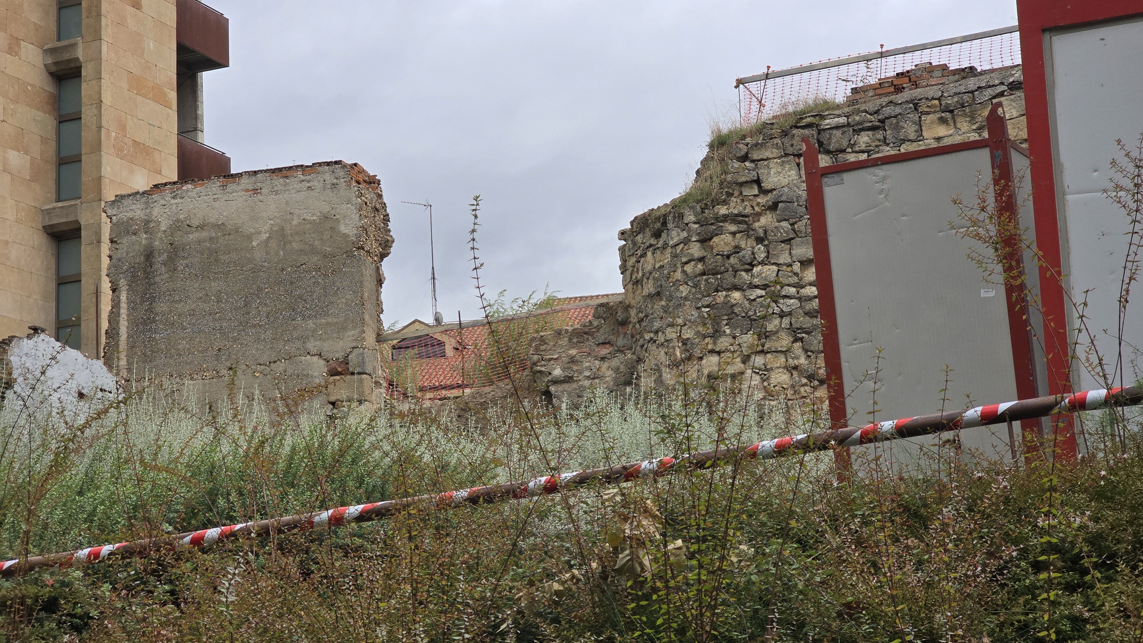 Obras portera de San Vicente