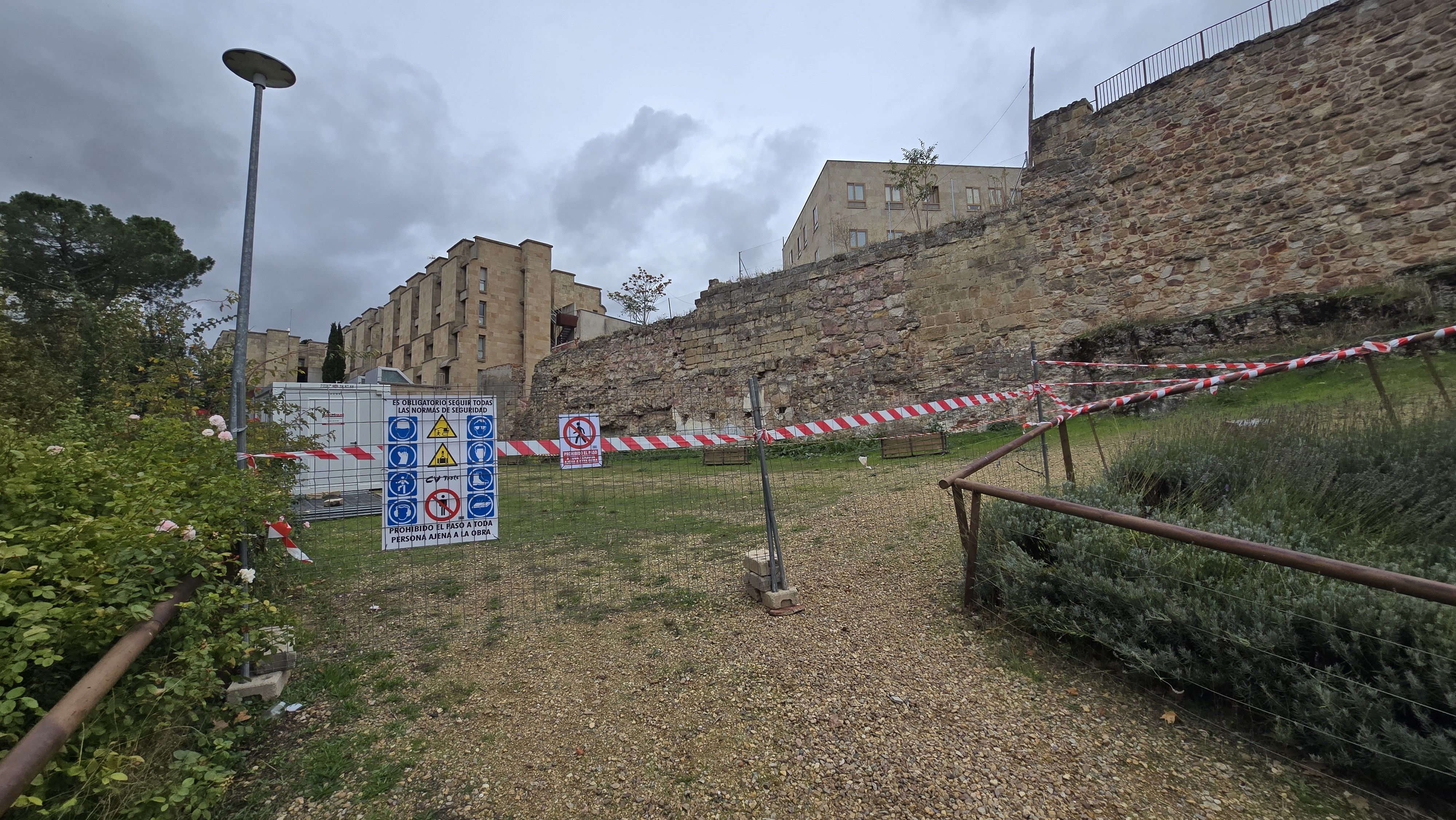 Obras portera de San Vicente