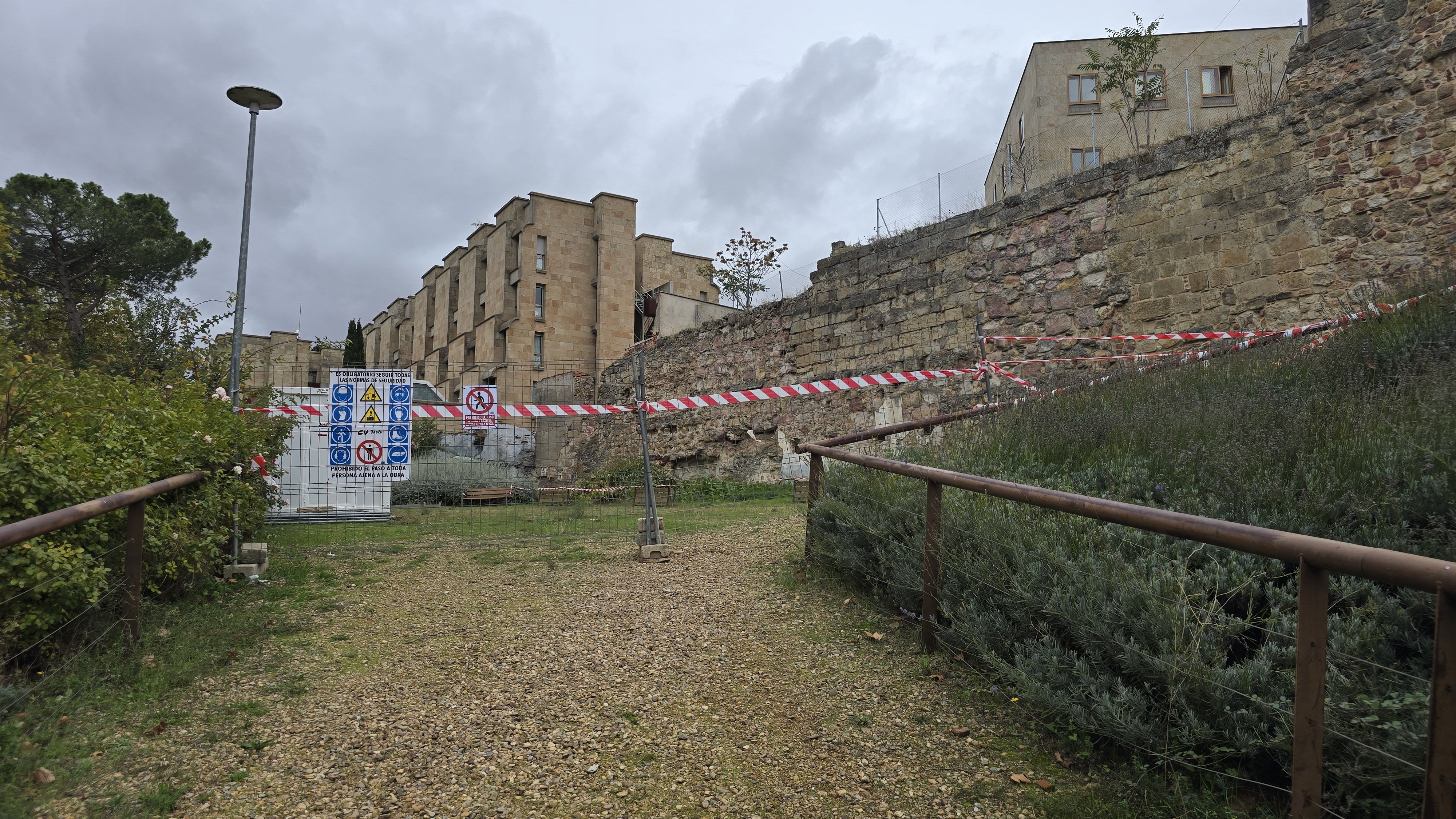 Obras portera de San Vicente