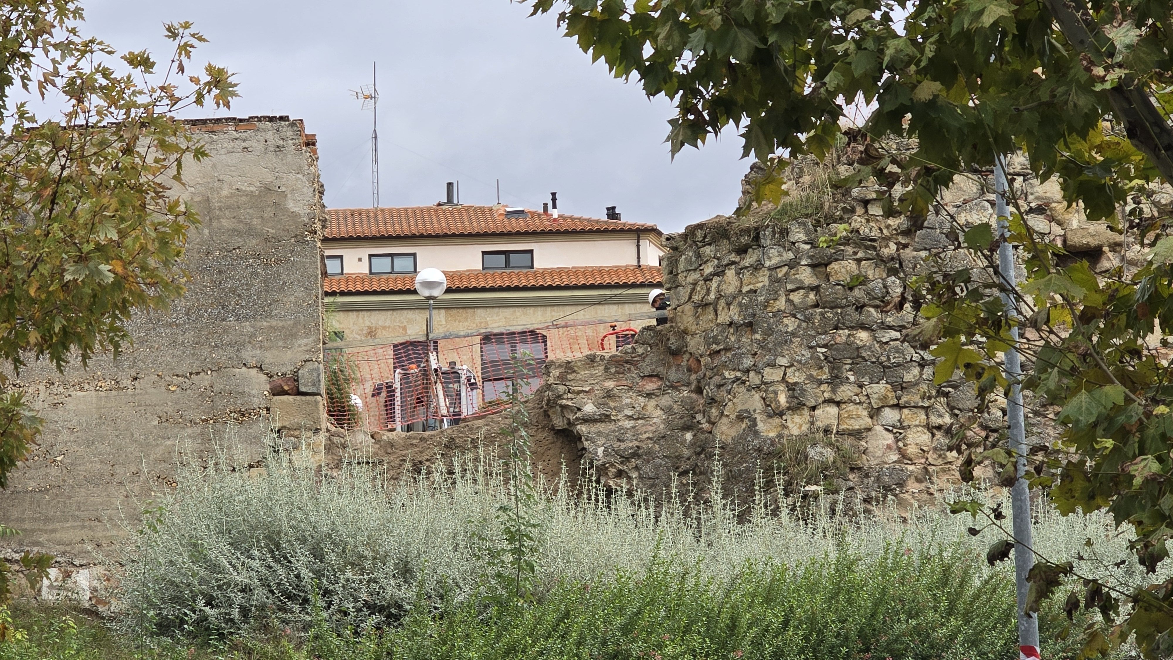 Obras portera de San Vicente