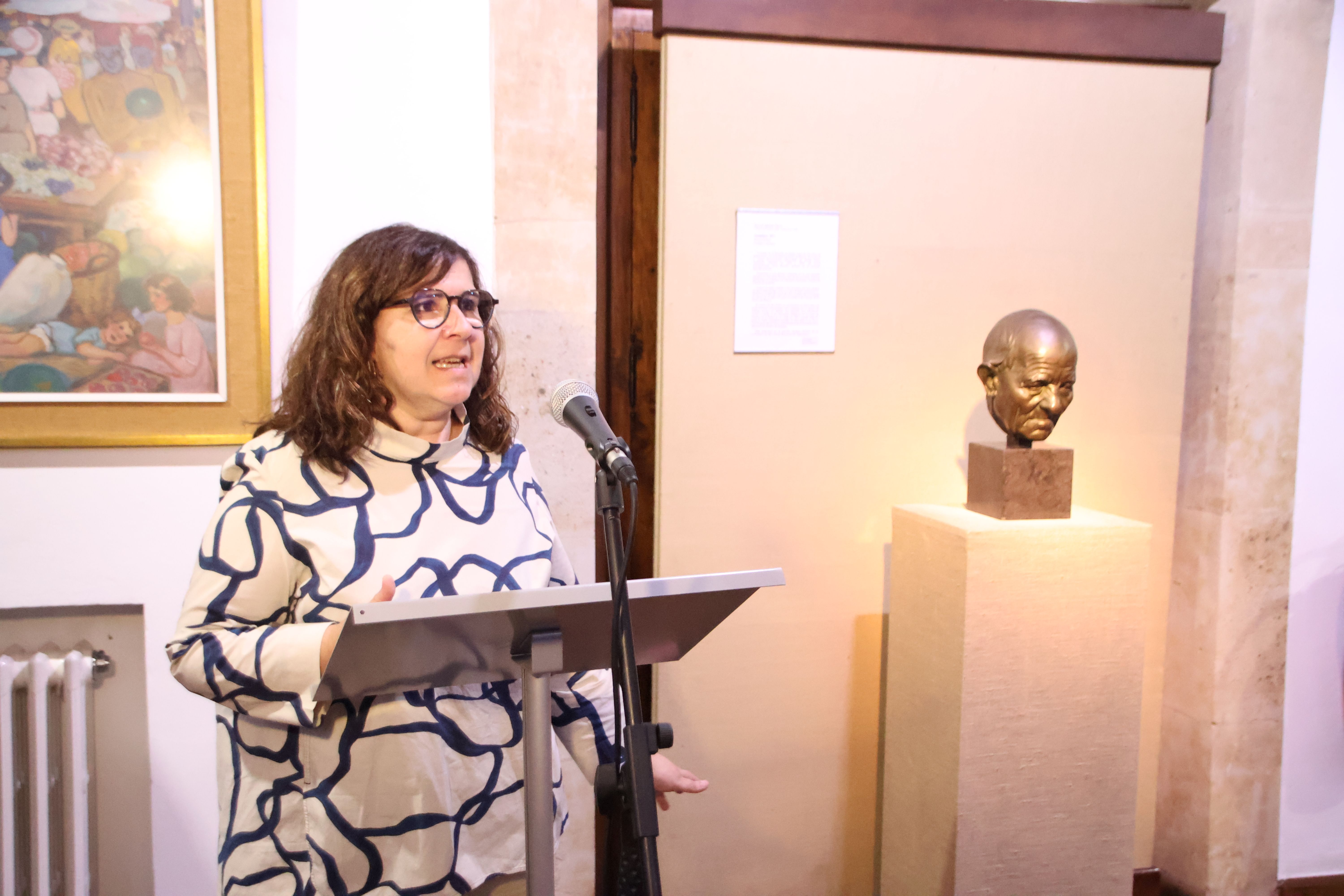 Incorporación de un busto de Iglesias Recio a la Colección Permanente del Museo de Salamanca