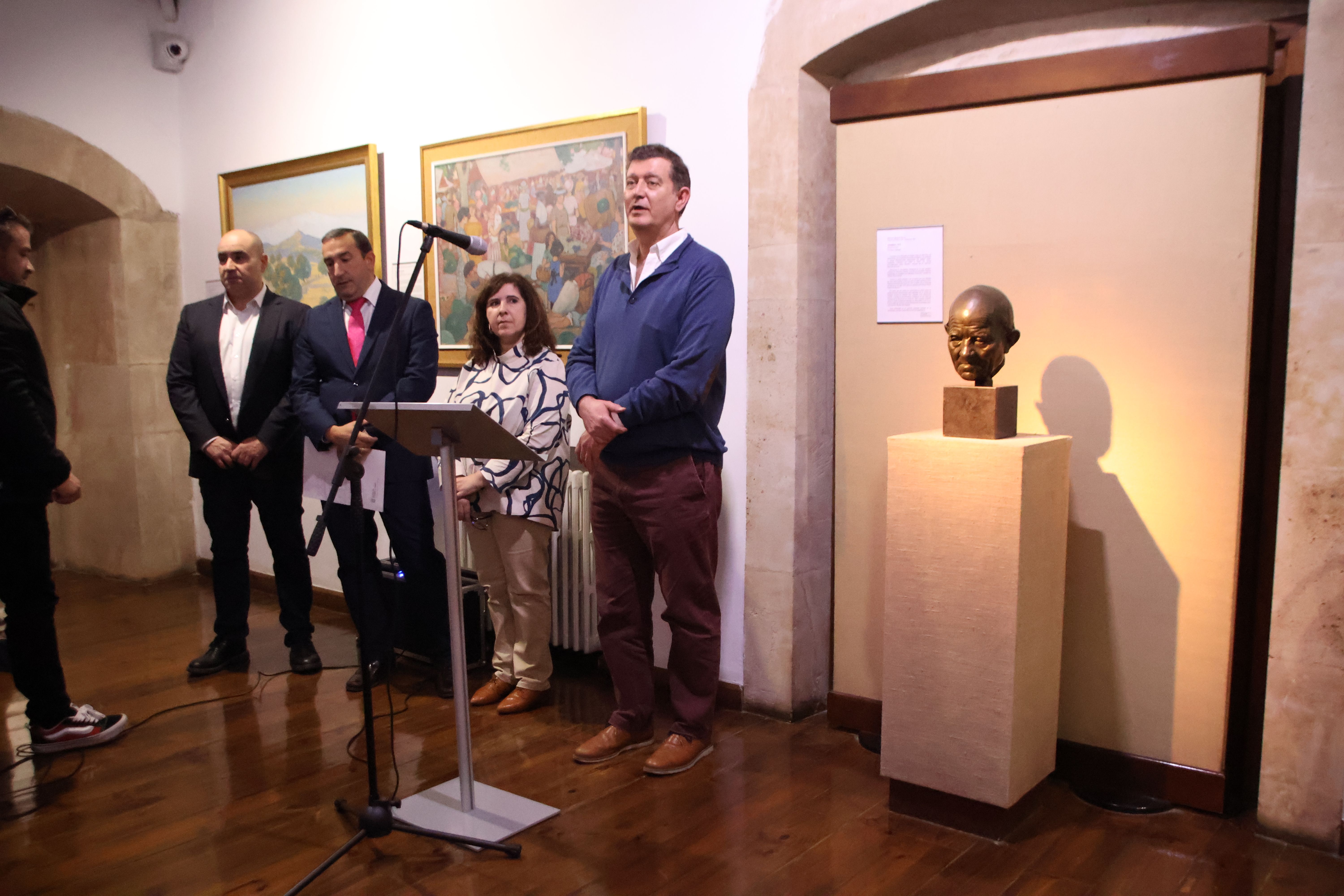 Incorporación de un busto de Iglesias Recio a la Colección Permanente del Museo de Salamanca