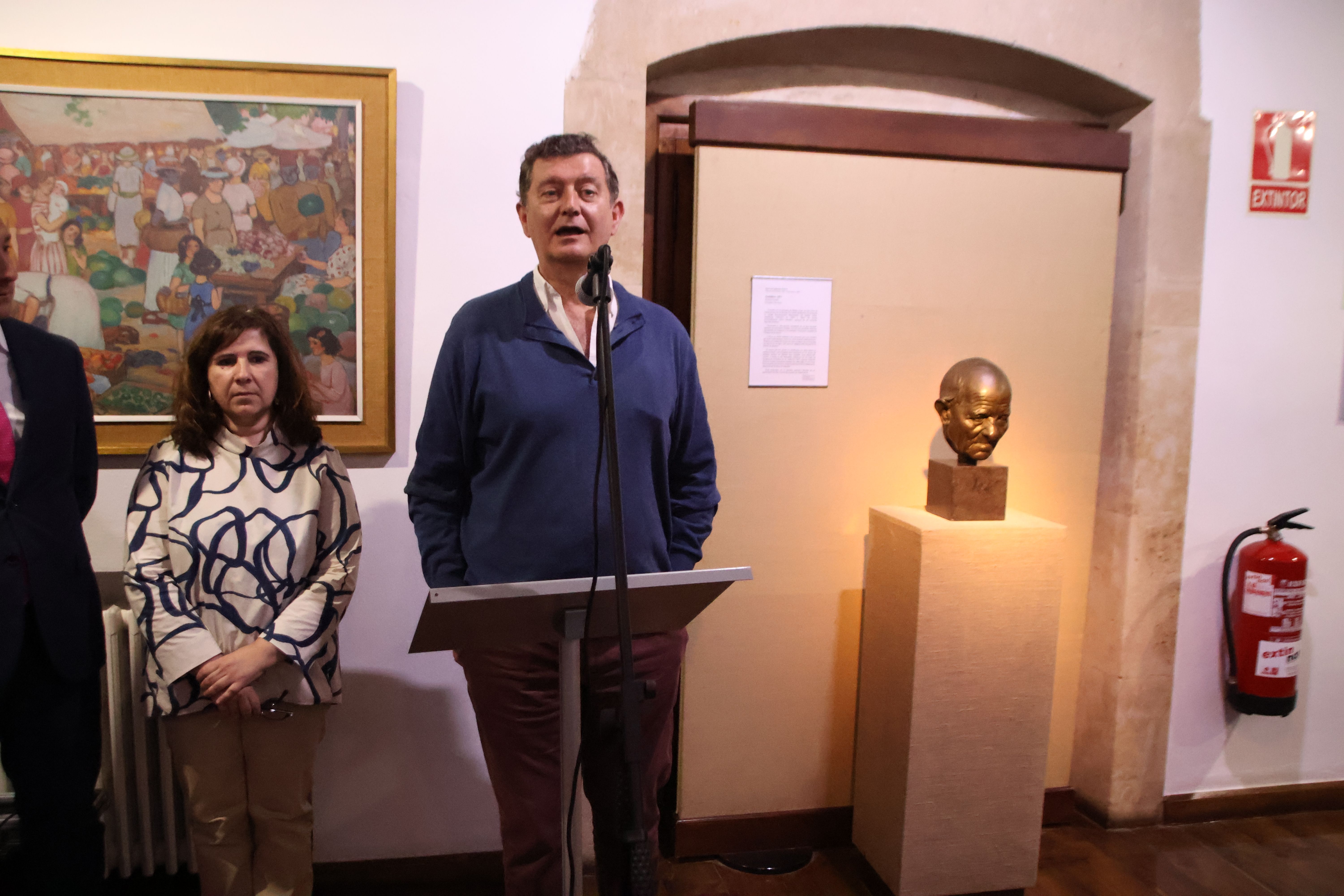 Incorporación de un busto de Iglesias Recio a la Colección Permanente del Museo de Salamanca