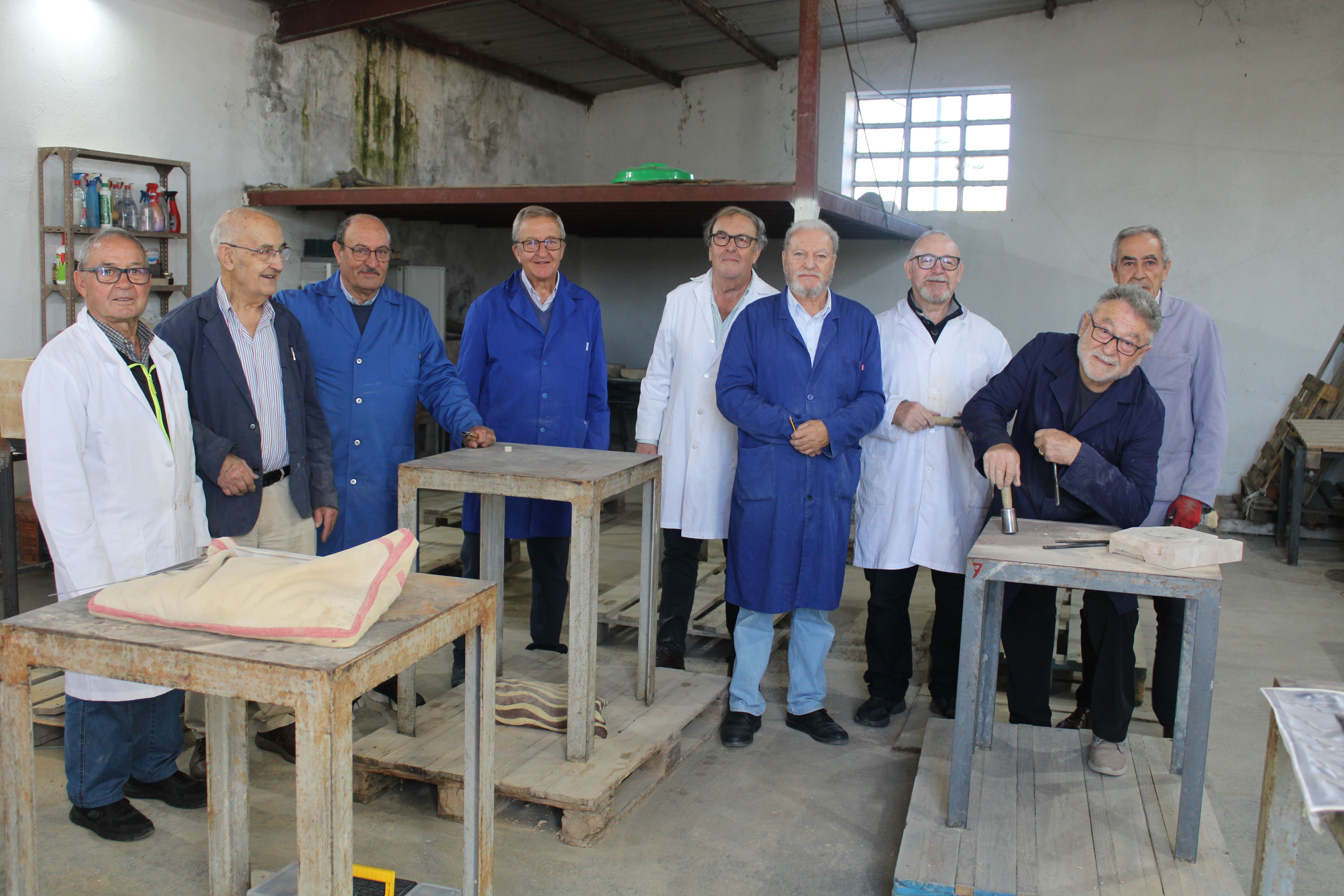 Taller talla de piedra en Villamayor (7)