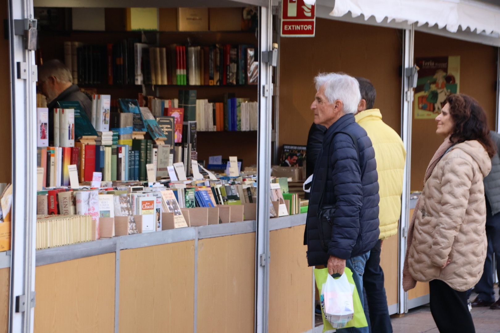 Inauguración de la 30º Feria del Libro Antiguo y de Ocasión vuelve a la Plaza Mayor