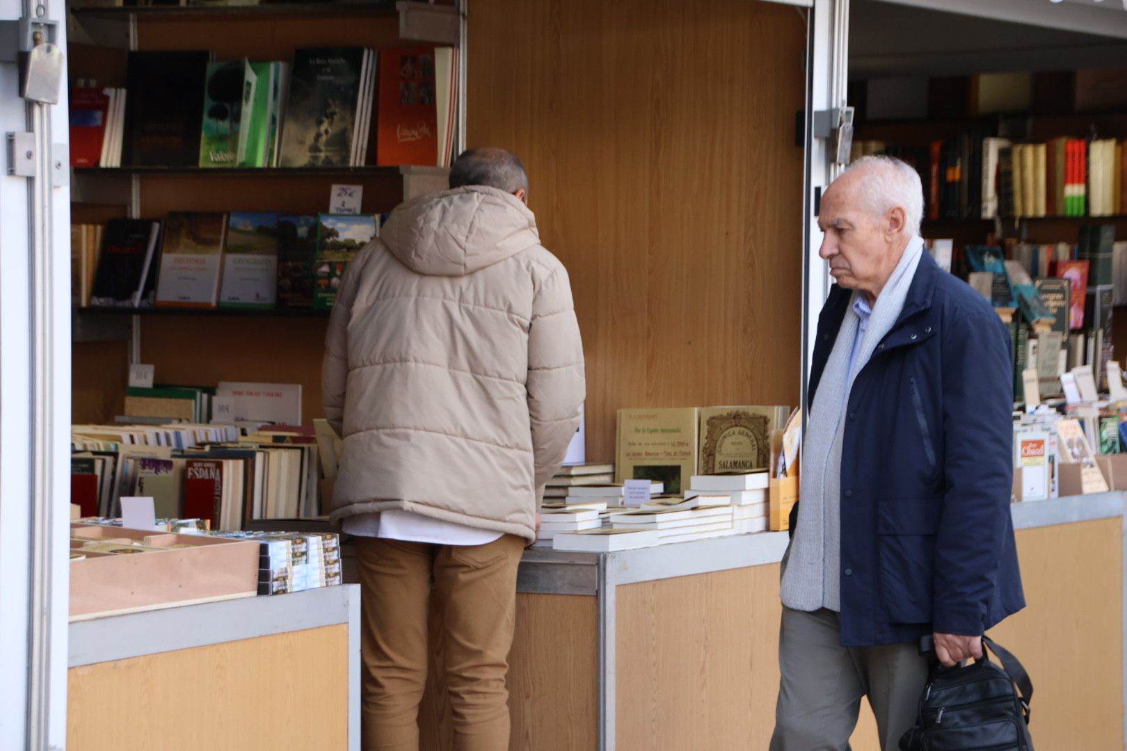 Inauguración de la 30º Feria del Libro Antiguo y de Ocasión vuelve a la Plaza Mayor