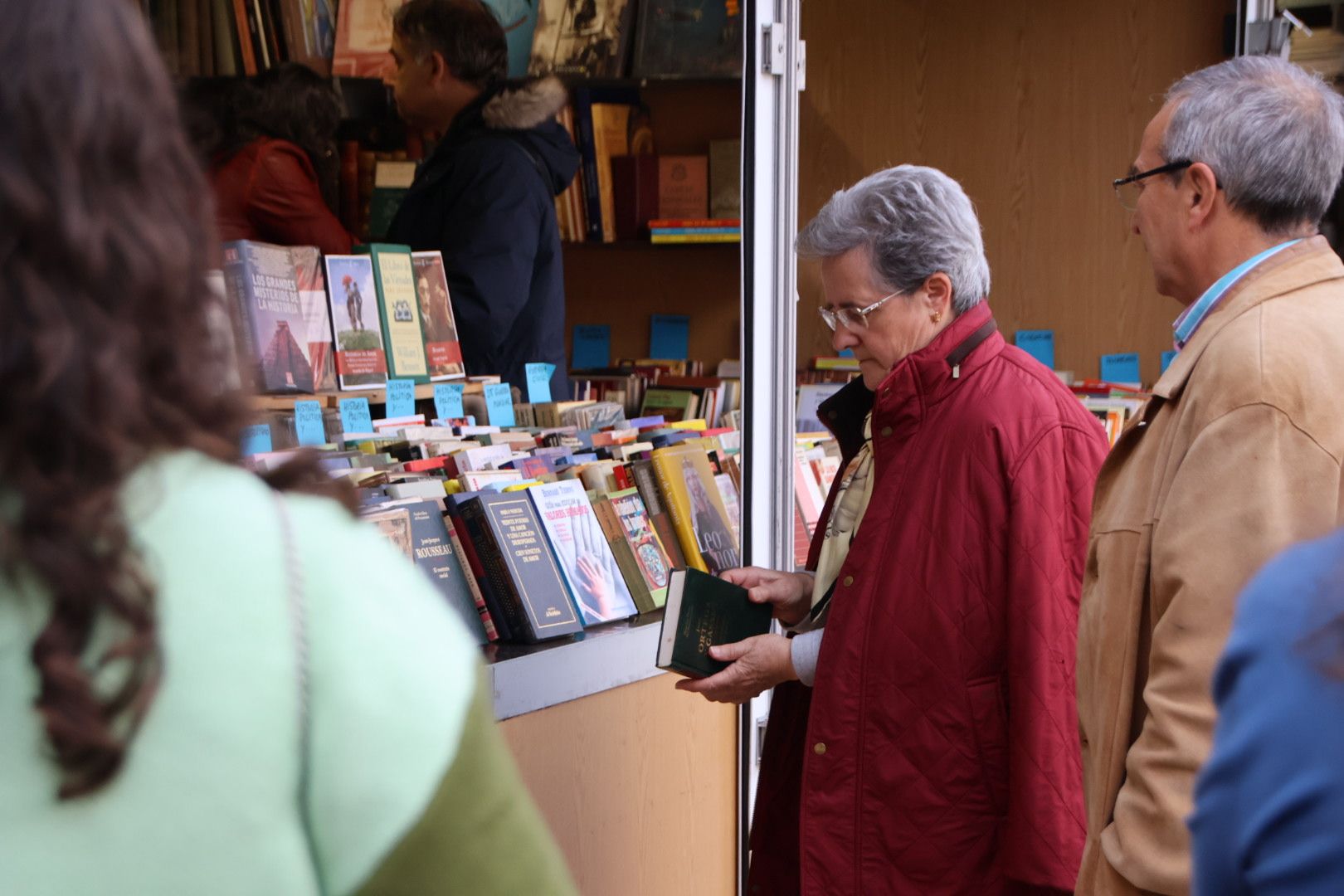 Inauguración de la 30º Feria del Libro Antiguo y de Ocasión vuelve a la Plaza Mayor