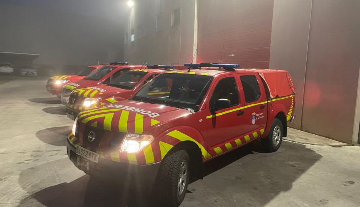 Bomberos salen a Valencia 