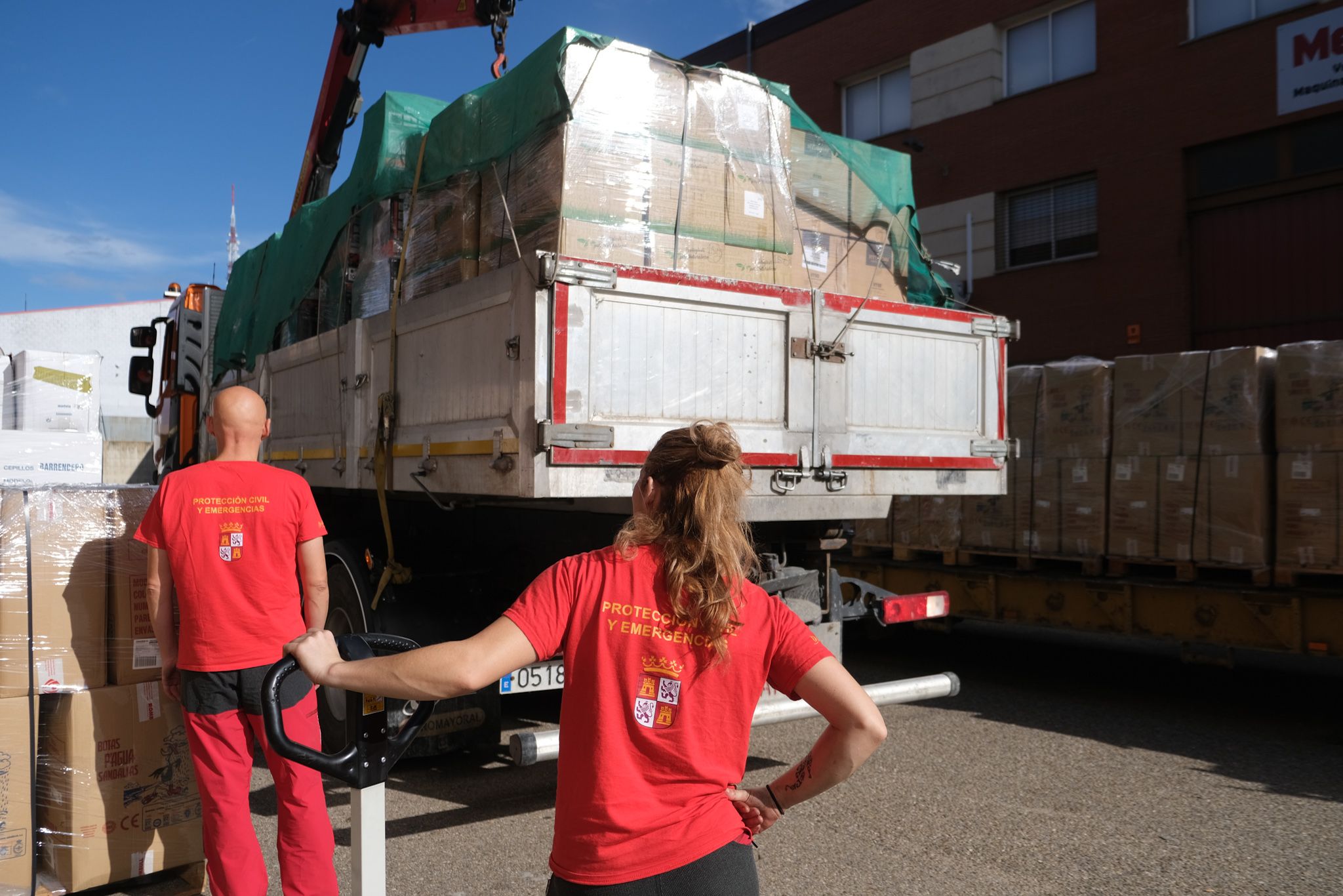 Así participa Castilla y León en las labores de ayuda a Valencia y Albacete