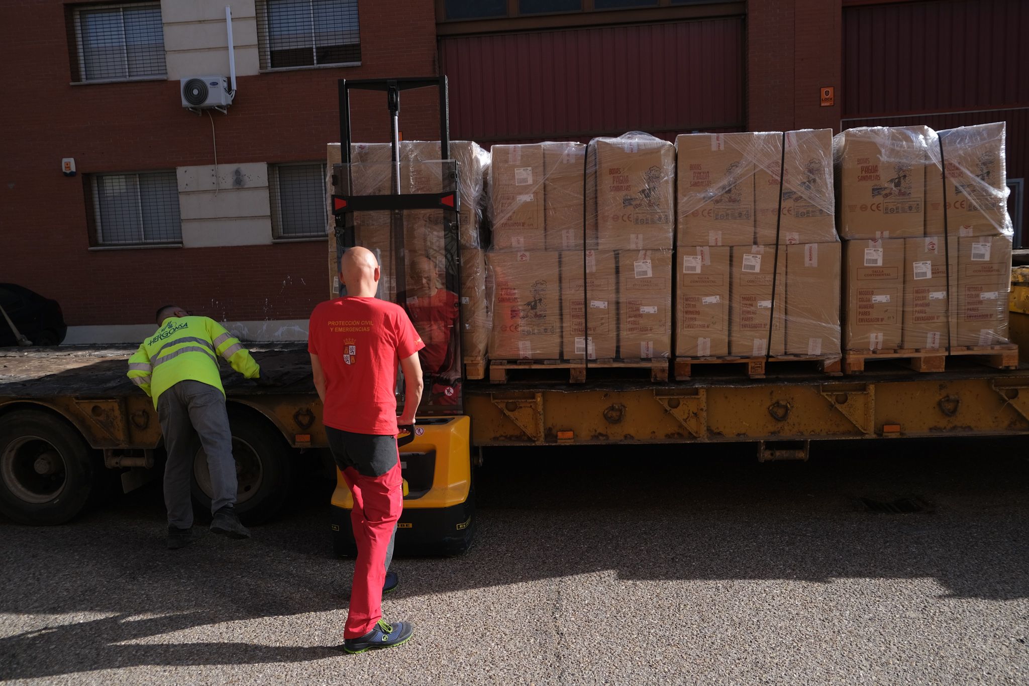 Así participa Castilla y León en las labores de ayuda a Valencia y Albacete