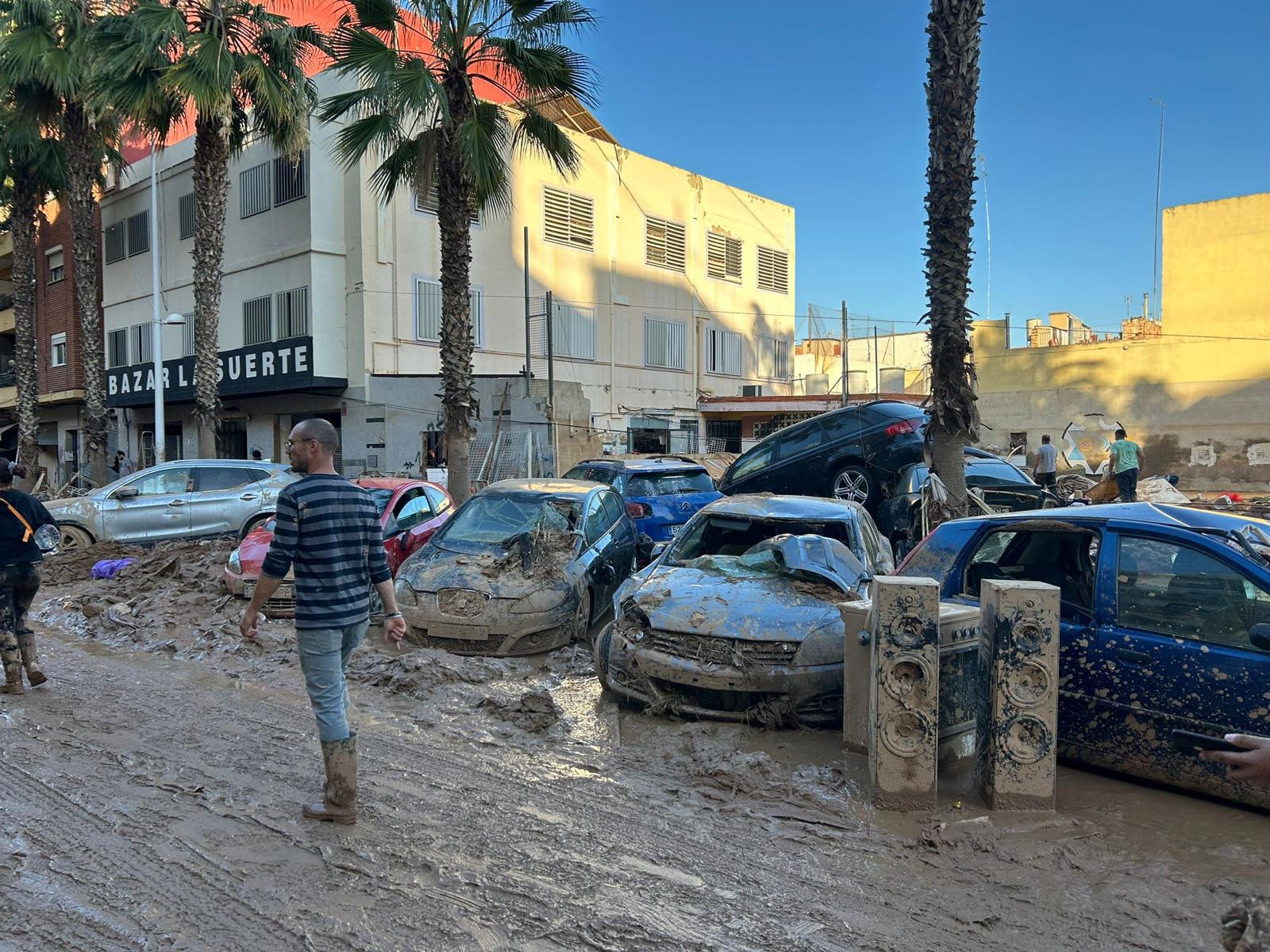 Salmantinos ayundando por la DANA en Valencia y Albacete. S24H