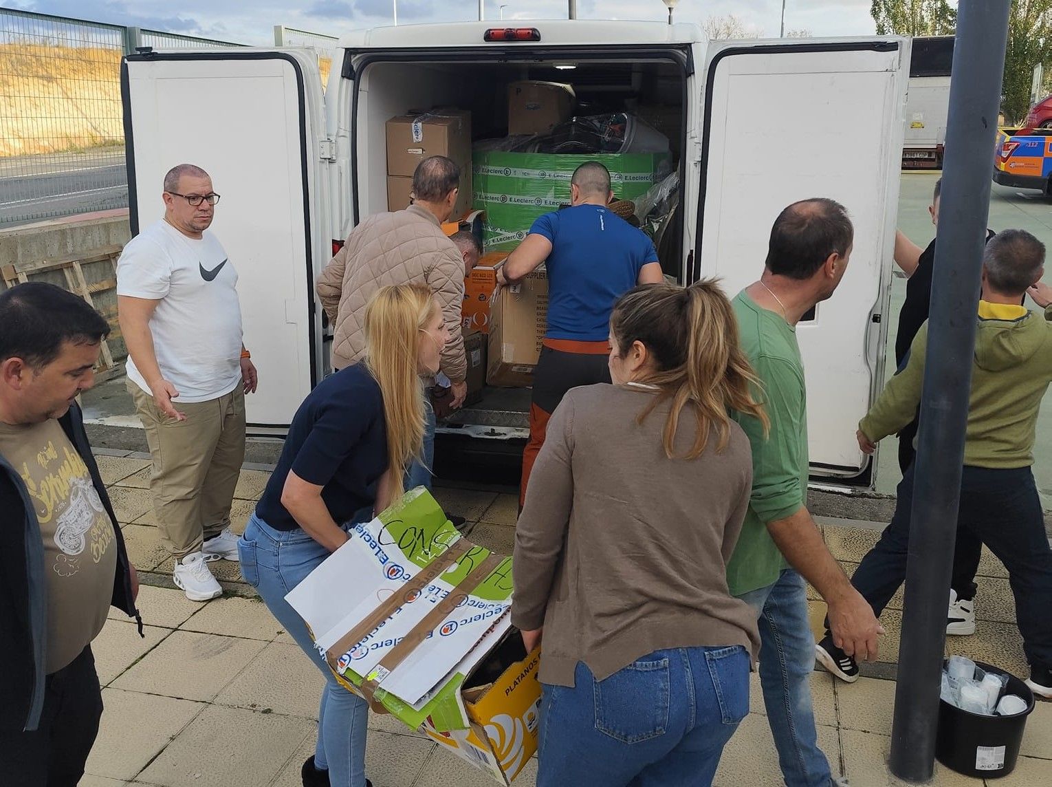 Carbajosa recogida alimentos afectados DANA