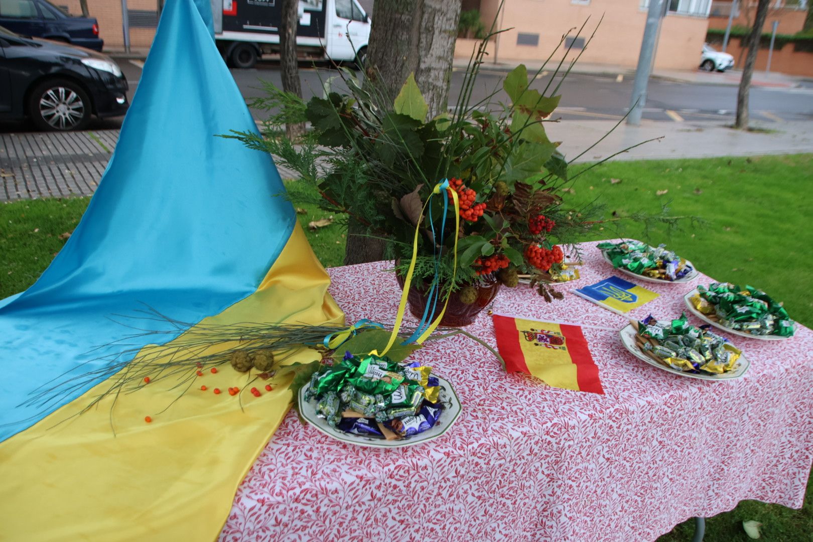 Acto solidario de plantación