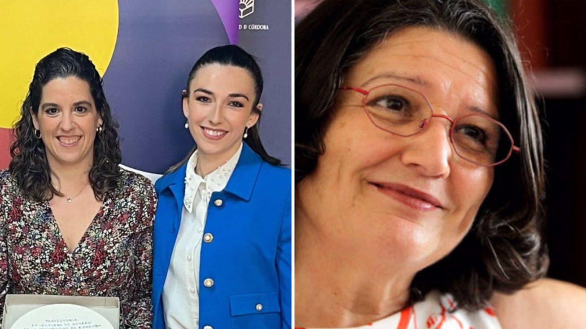 Las autoras del estudio  Carmen Viejo, María Sánchez Zafra y Rosario Ortega Ruiz - UCO 