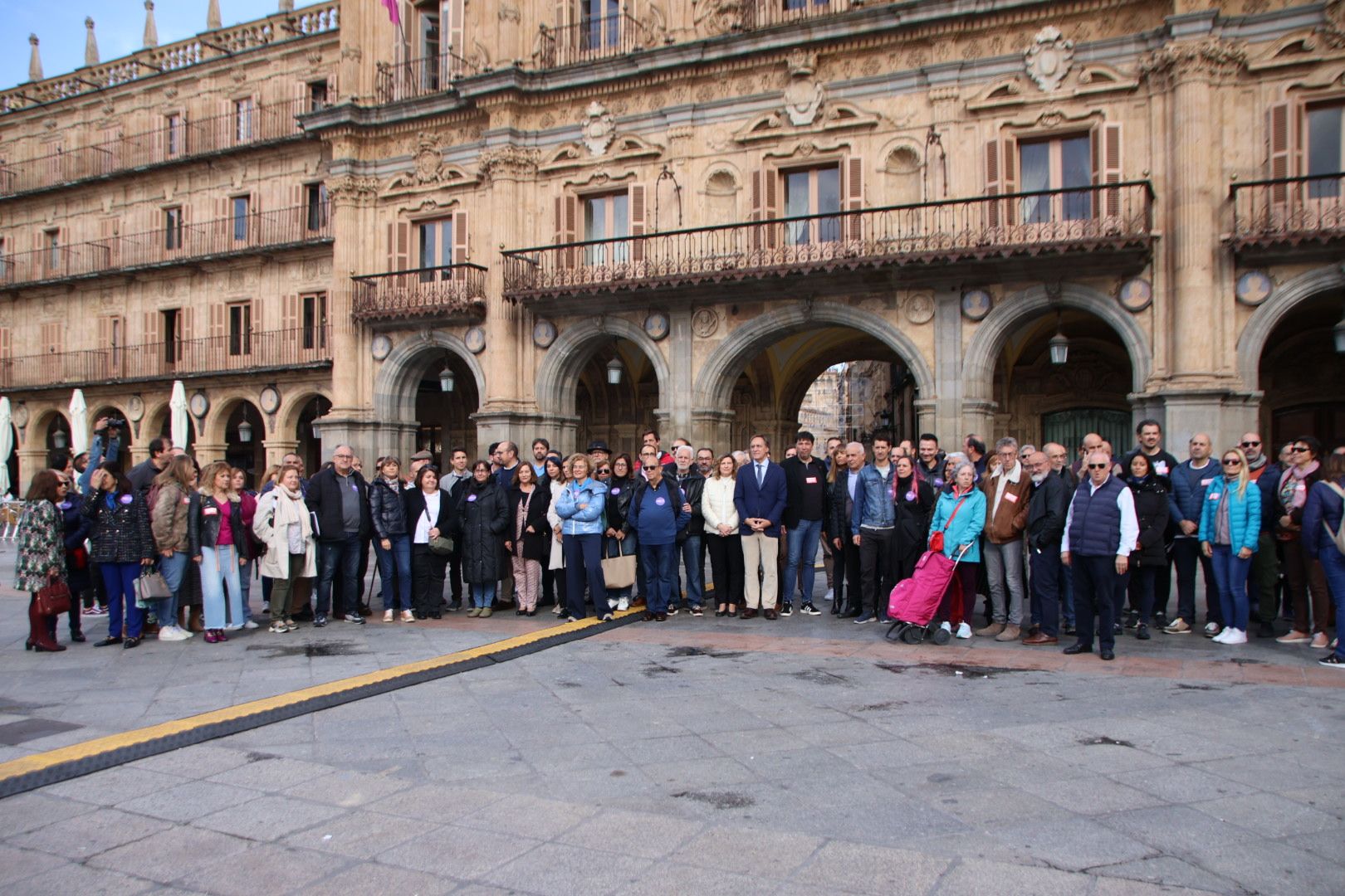 Concentración solidaridad con las víctimas de la dana