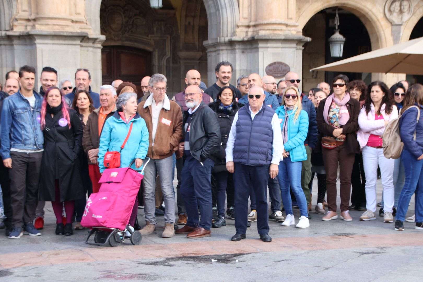 Concentración solidaridad con las víctimas de la dana