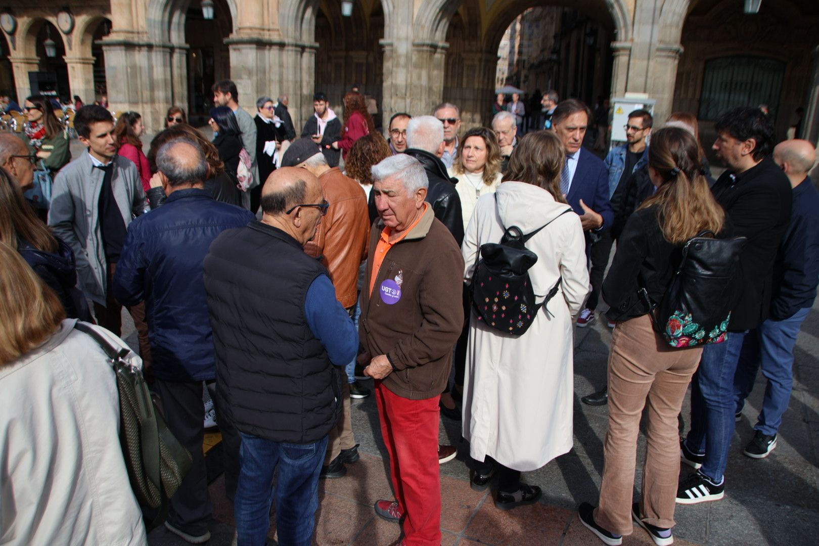 Concentración solidaridad con las víctimas de la dana