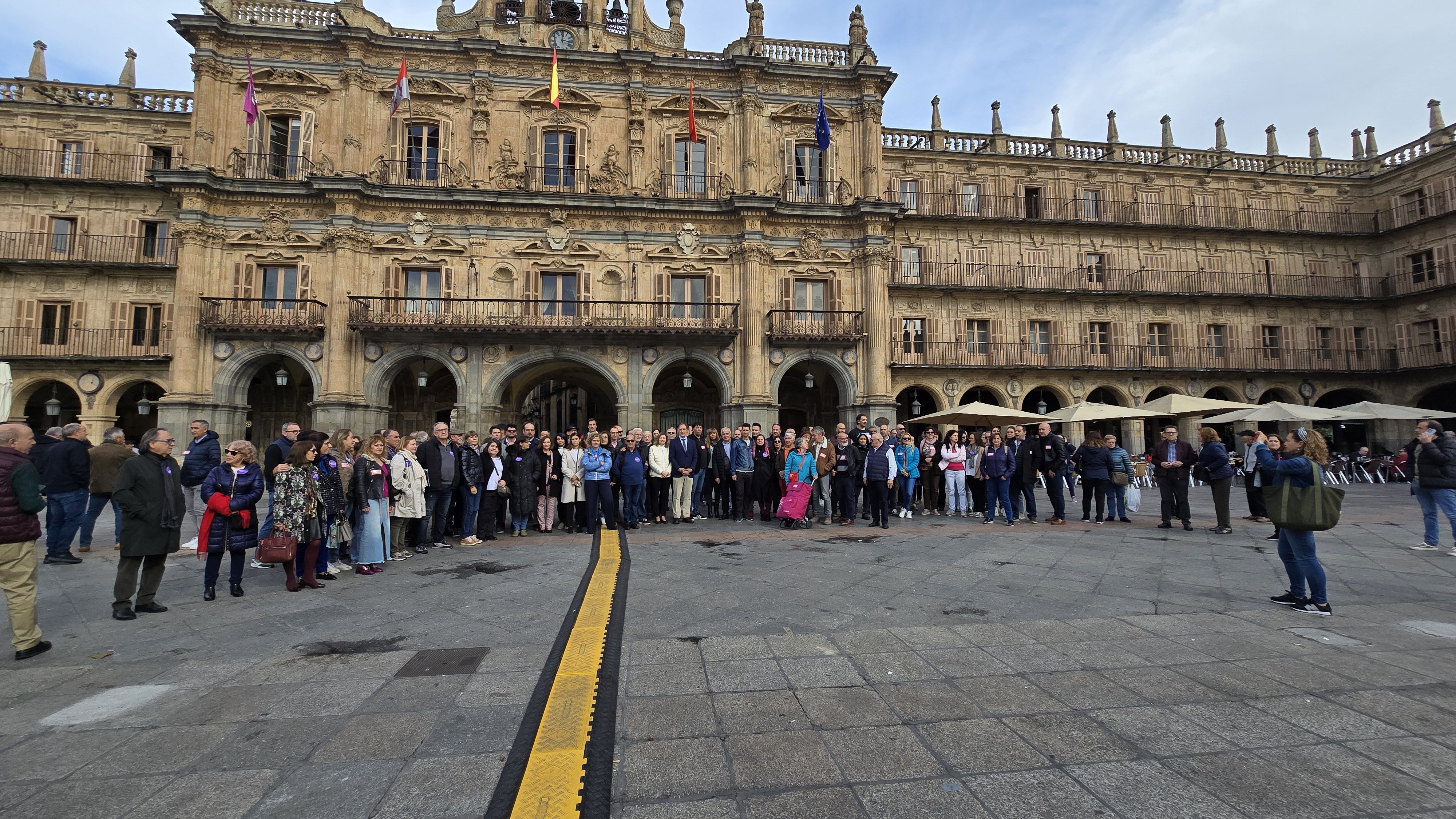 Concentración solidaridad con las víctimas de la dana