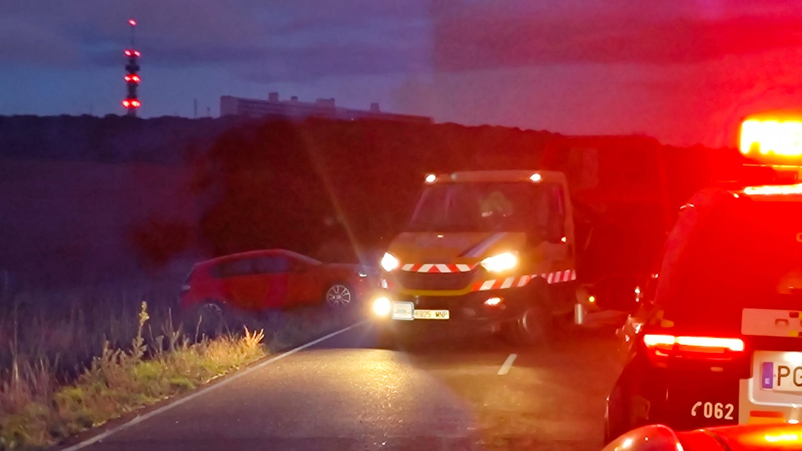 Accidente en Carrascal de Barregas