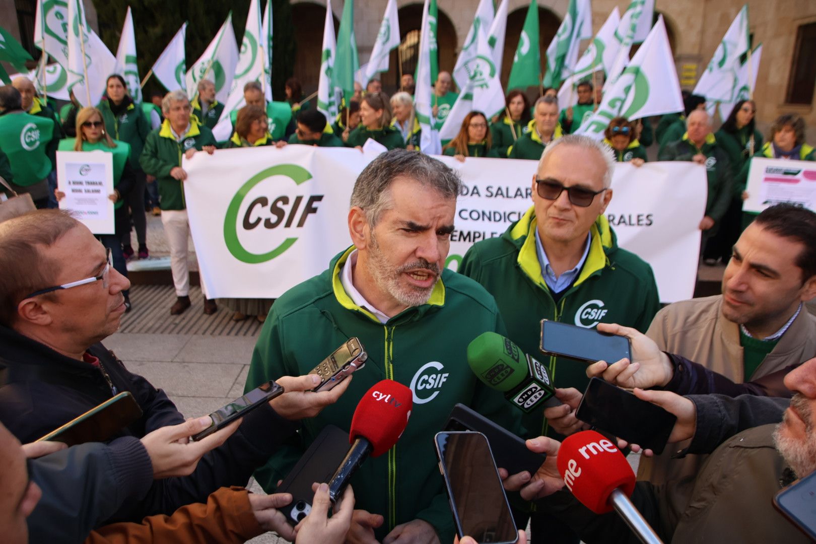 Protestas de CSIF 