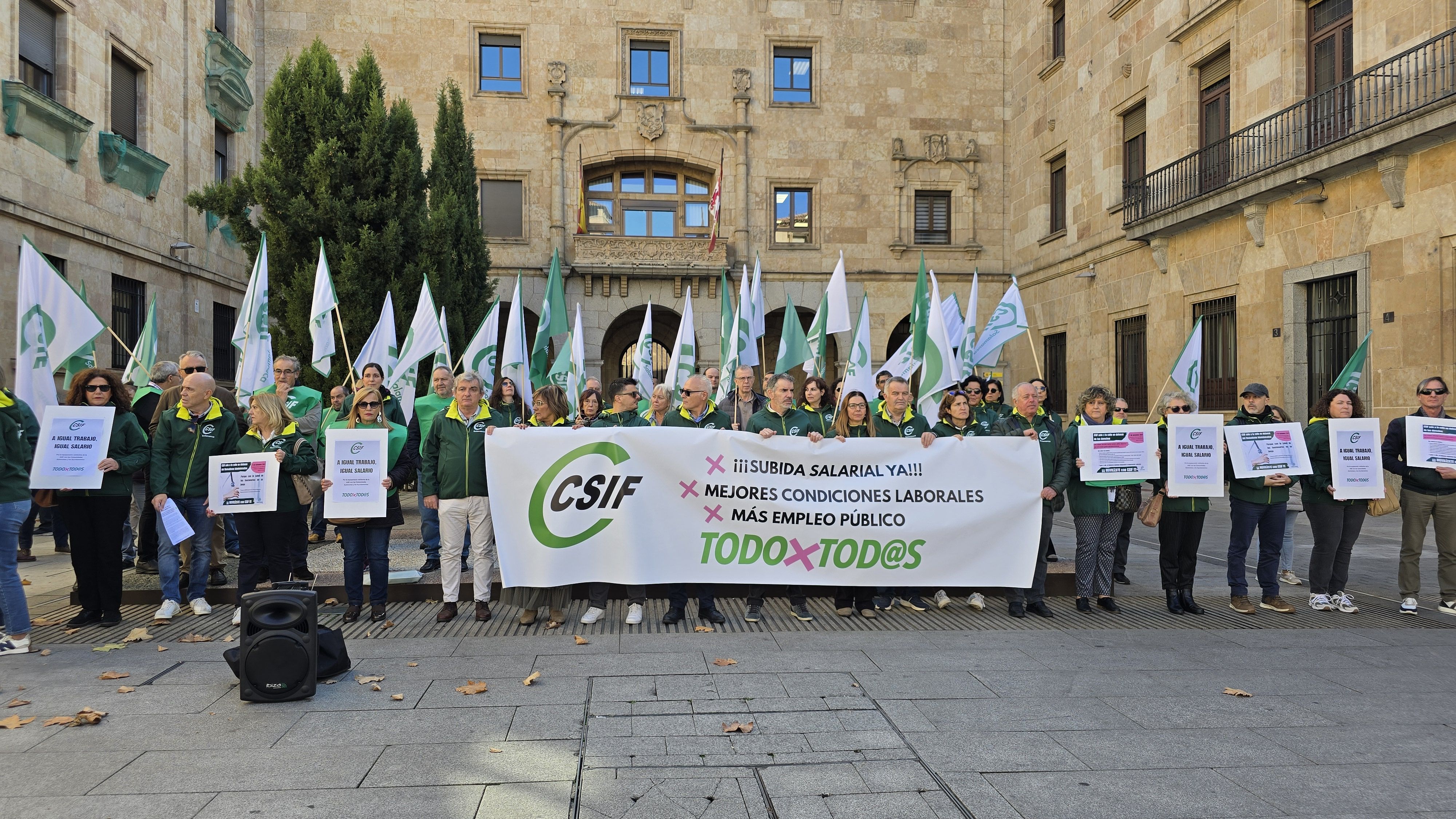 Protestas de CSIF 