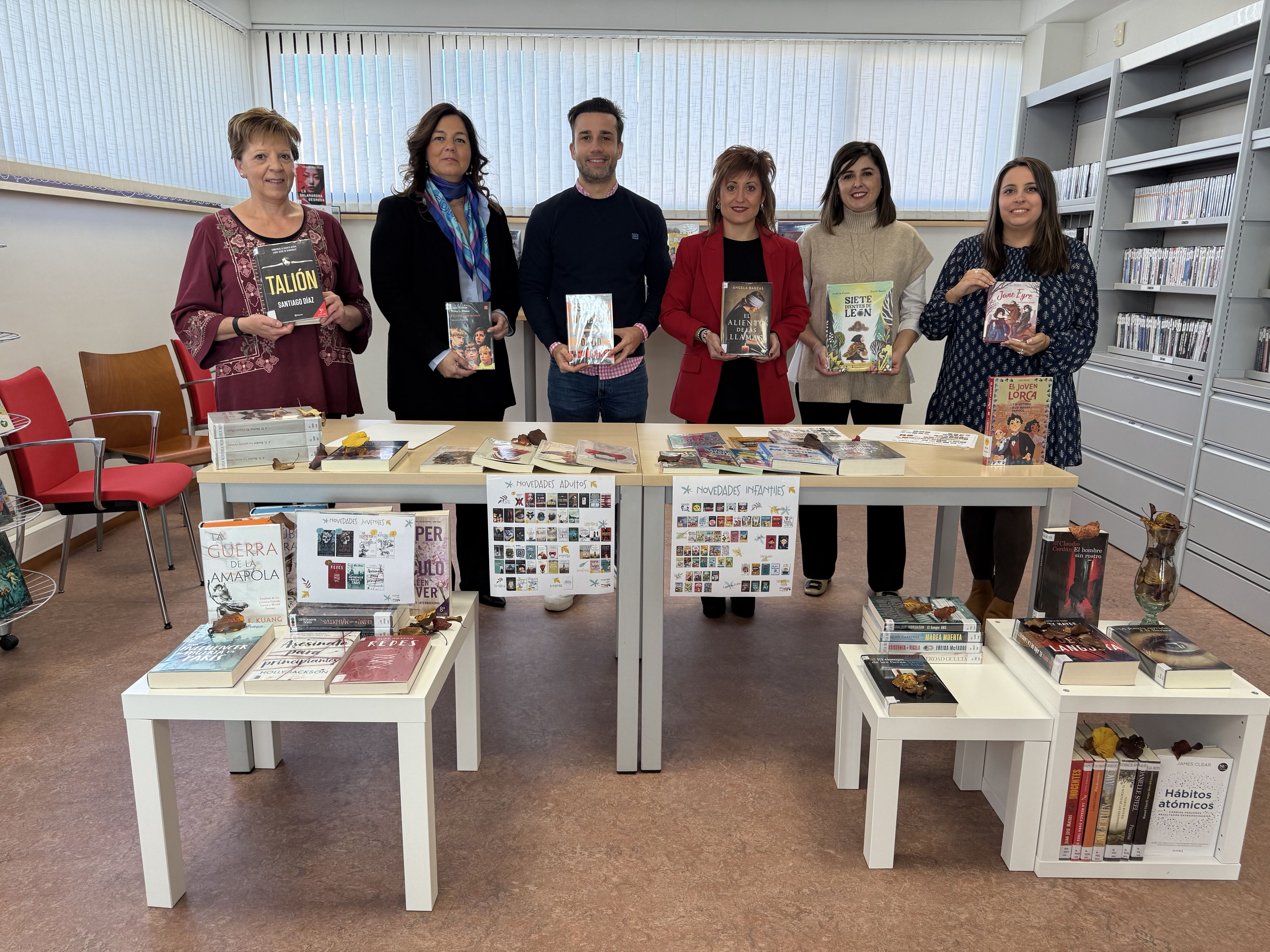 Presentación novedades editoriales Biblioteca Guijuelo. Foto Ayto de Guijuelo