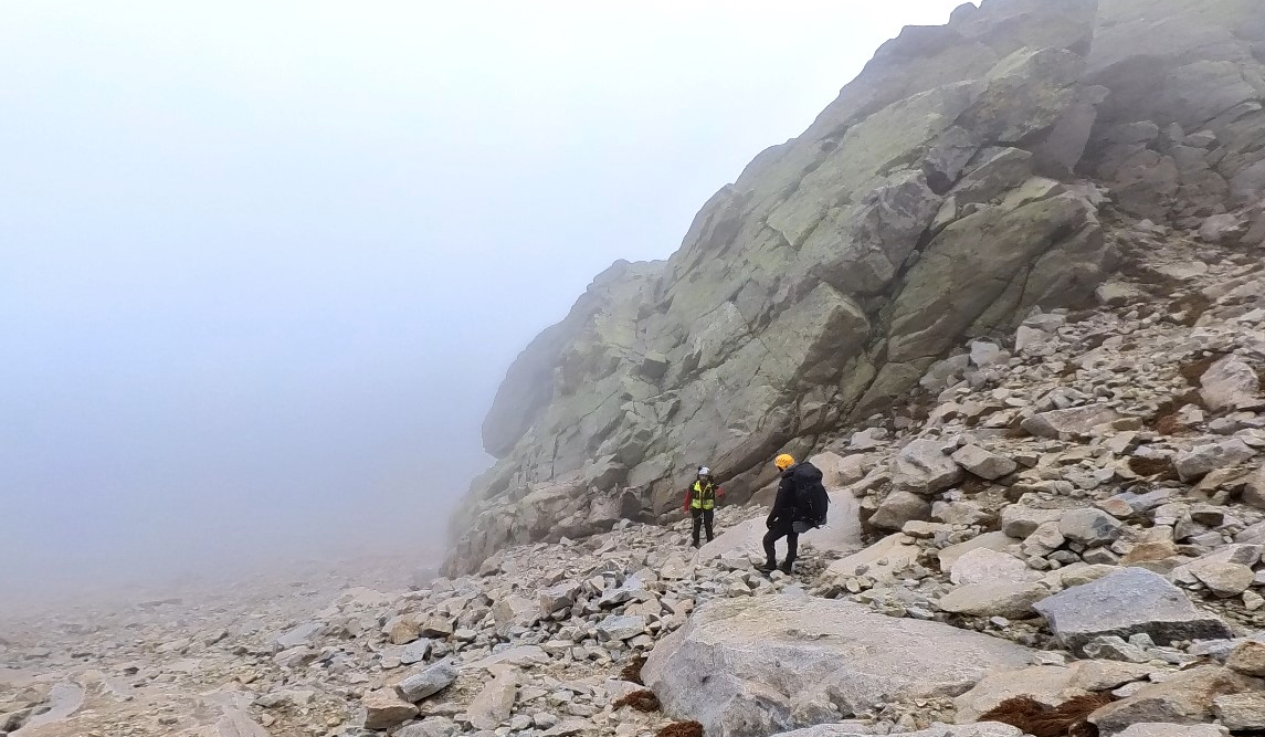 Así ha sido el rescate de un senderista en Gredos